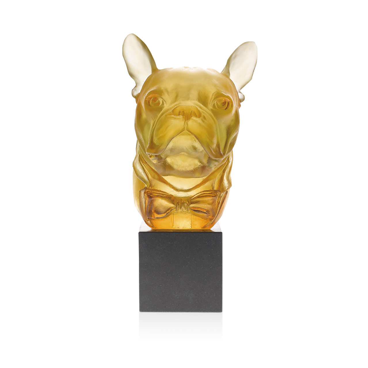 Brand New Daum Crystal Dandy Charles Amber Limited Edition of 500 03552