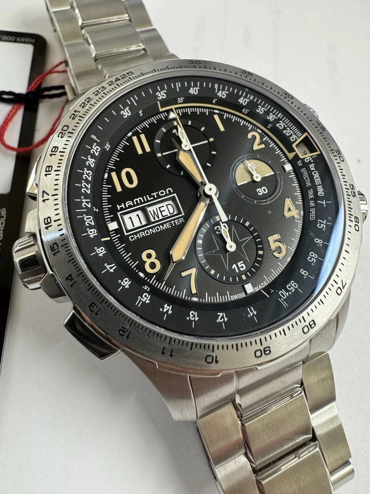 Hamilton Khaki Avia X Day Date Auto Men's Watch Limited Ed H77796535
