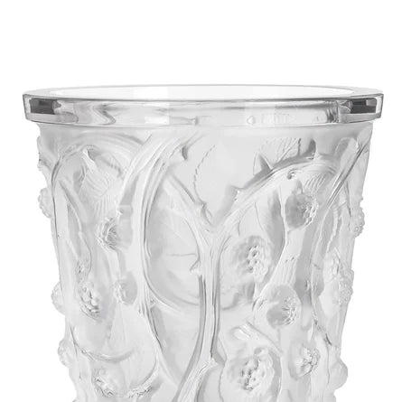 New Old Stock Lalique Mures Crystal Vase X201