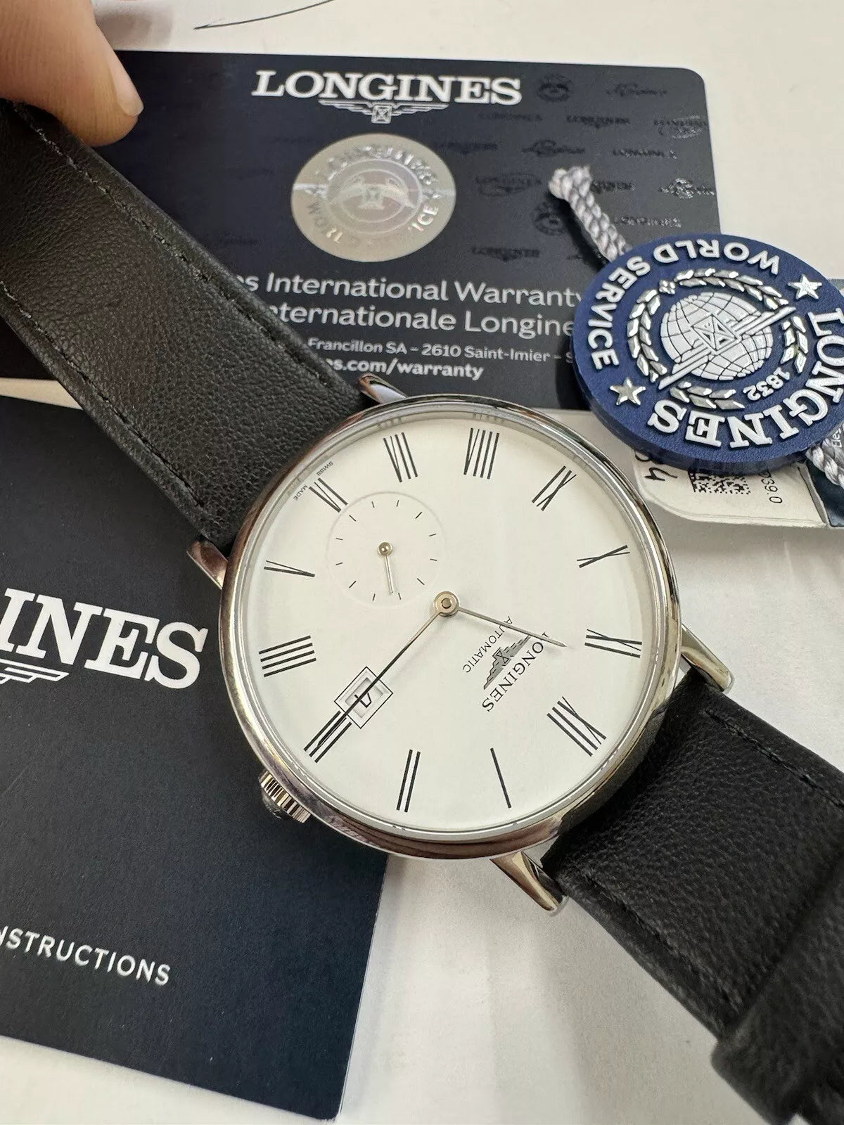 Longines Elegant Automatic Stainless Steel Watch L48124110