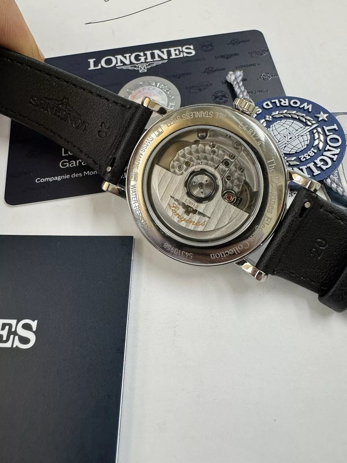 Longines Elegant Automatic Stainless Steel Watch L48124110