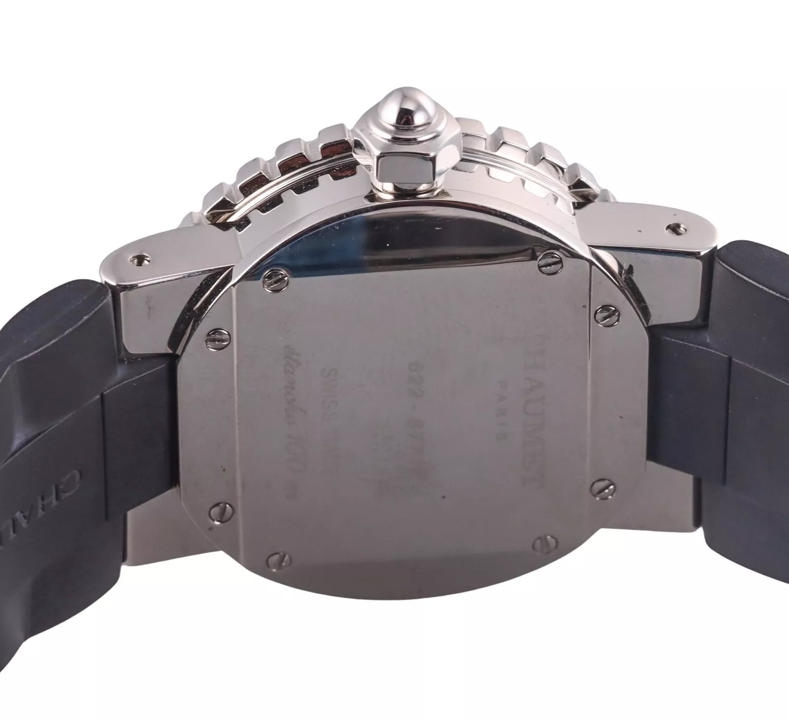 Chaumet Etanche 100 MOP Diamond Steel Watch W1722A-33F