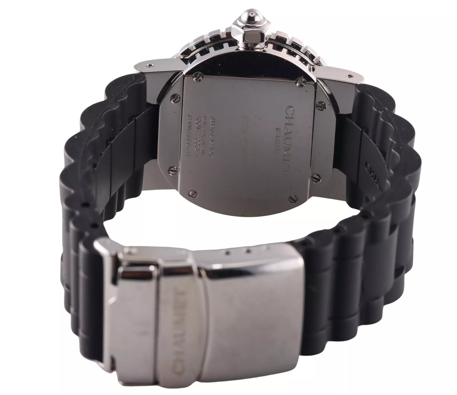 Chaumet Etanche 100 Steel Diamond Watch W17225-33F