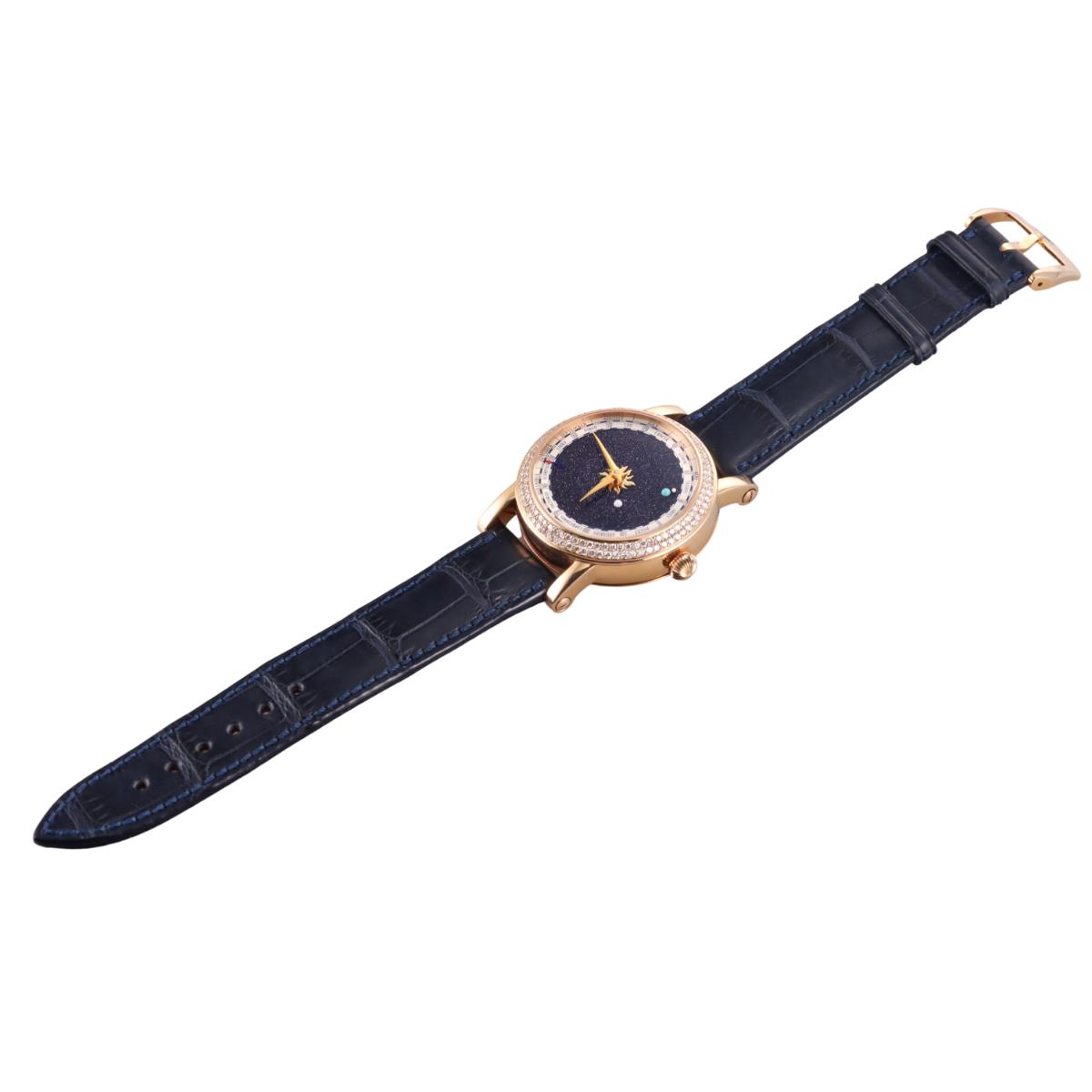 Christiaan Van Der Klaauw Venus Diamond 18k Gold Watch