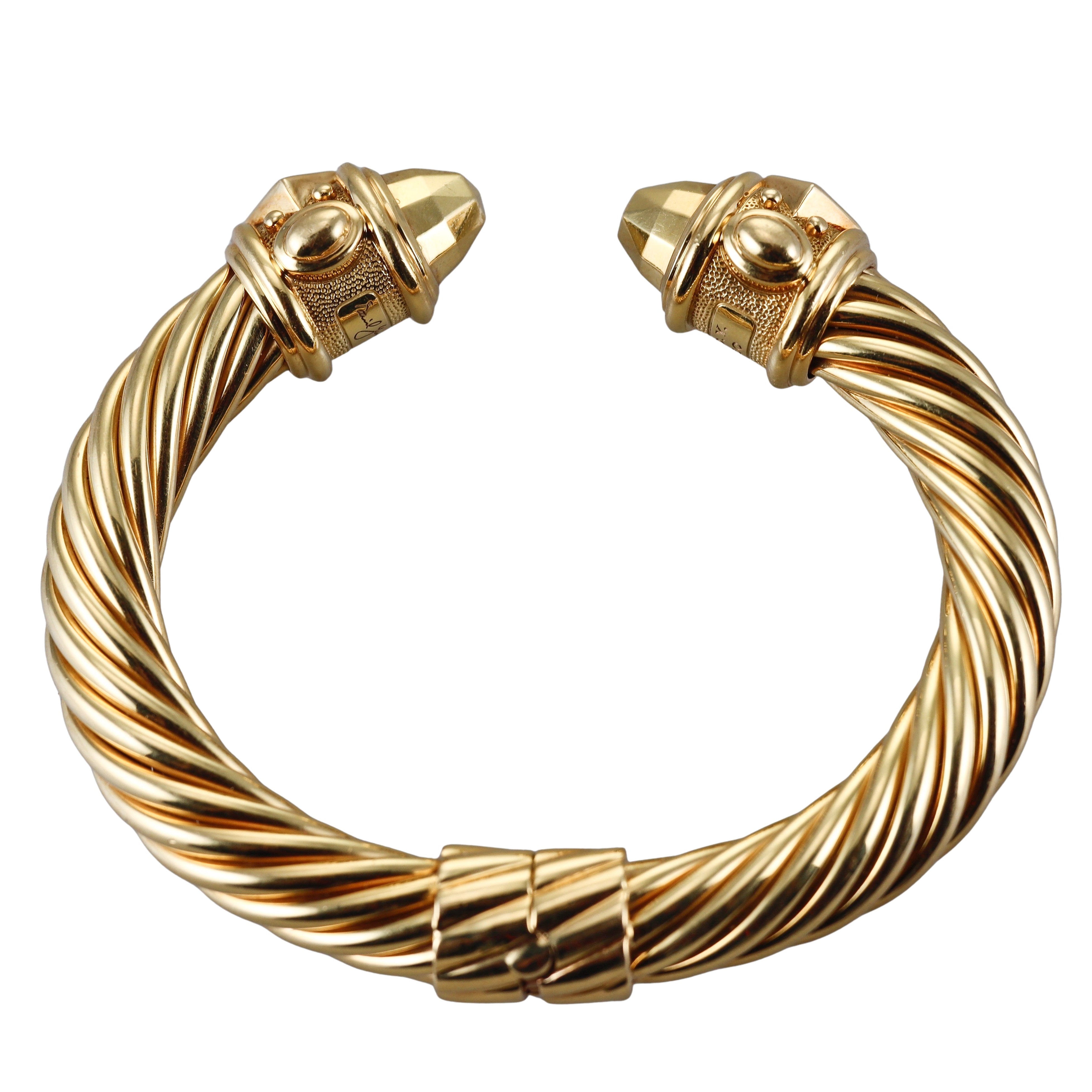 David Yurman Renaissance Gold Cable Bracelet