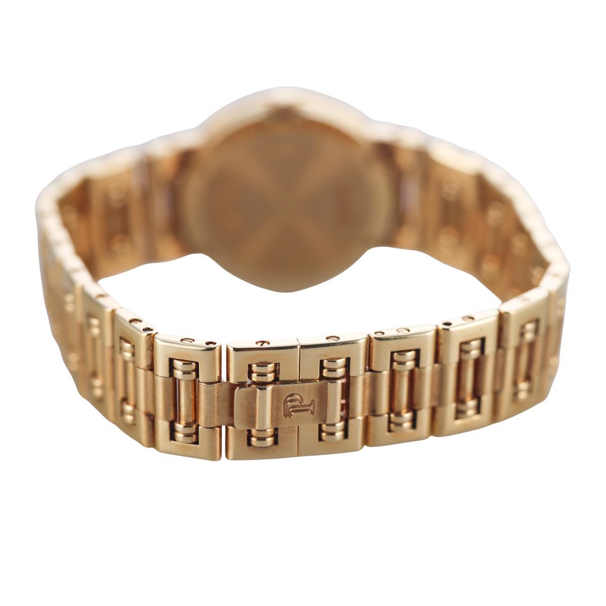 Piaget Dancer 18k Yellow Gold Diamond MOP Quartz Ladies Watch 80564 K 81