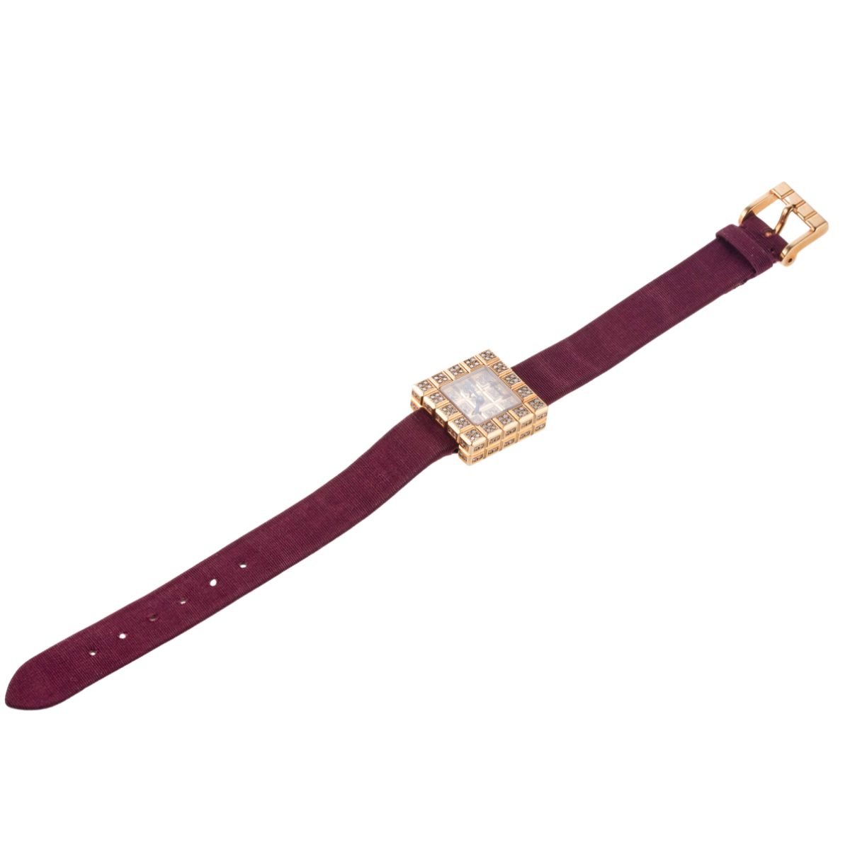 Chopard Ice Cube Diamond Pave Ladies Watch 13/7003-20