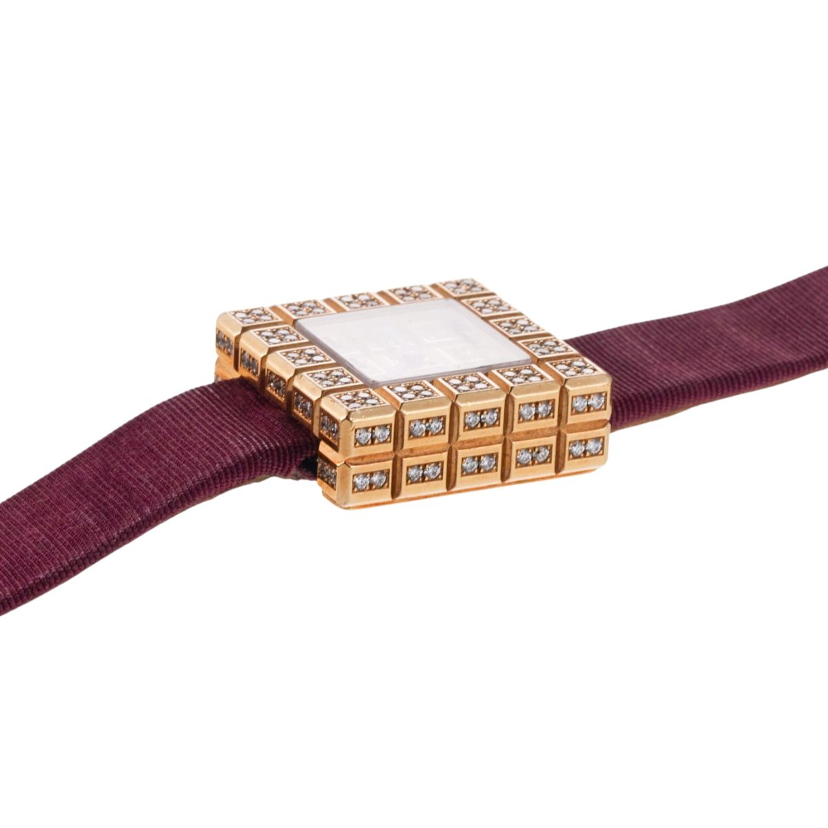 Chopard Ice Cube Diamond Pave Ladies Watch 13/7003-20