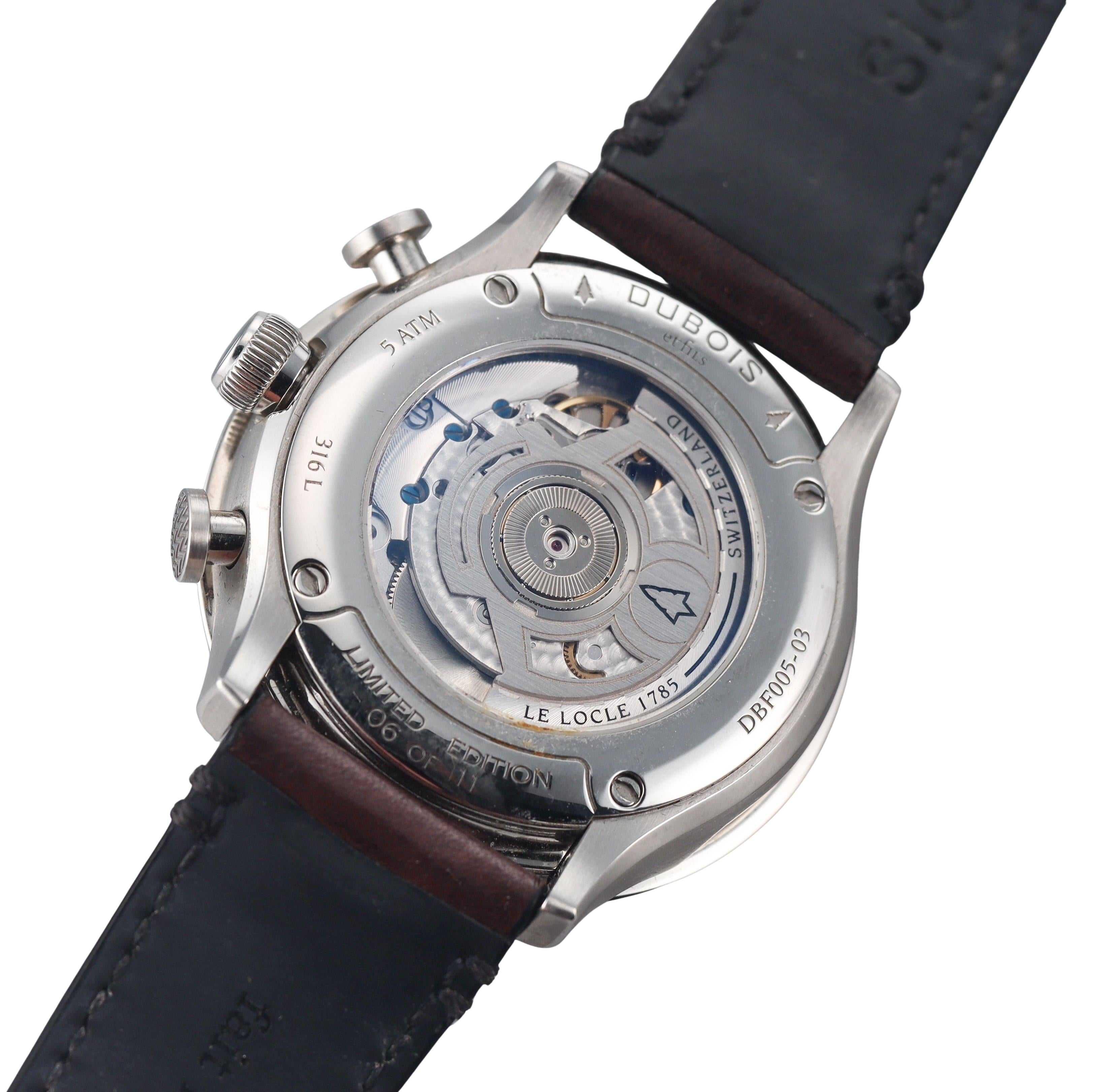 Dubois Et Fils Limited Edition Chronograph Watch DBF005-03