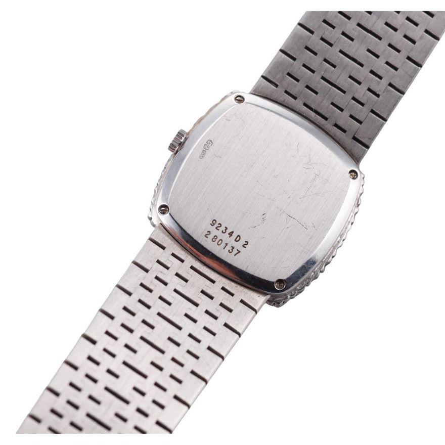 1970s Piaget 18k Gold Diamond Dial Ladies Watch 280137