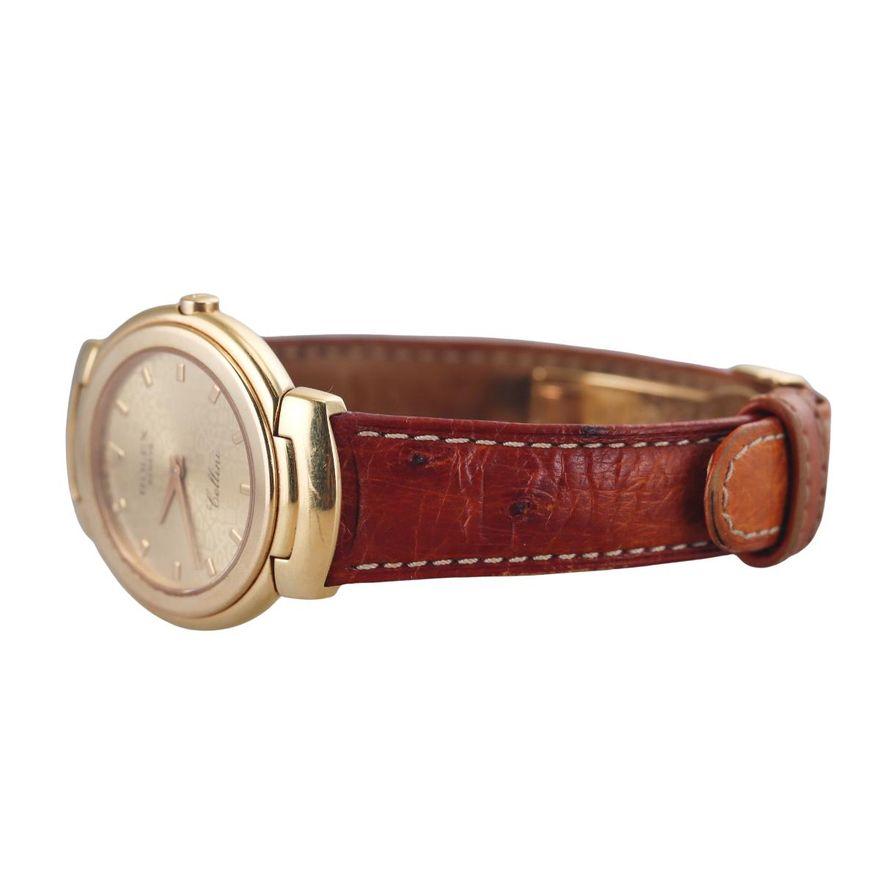 Rolex Cellini 18k Gold Champagne Dial 33mm Watch 6622/8