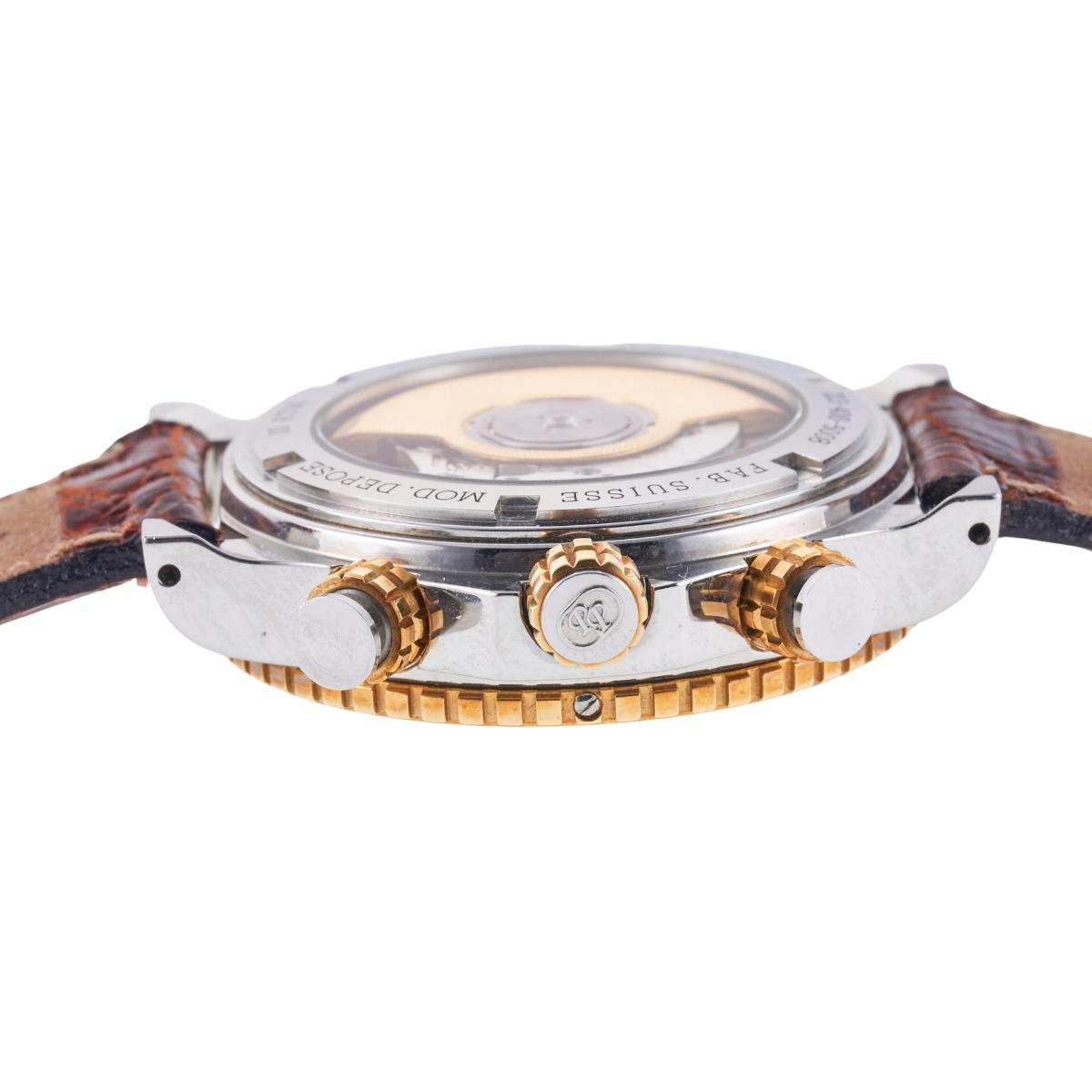 Paul Picot Le Chronographe Two Tone Watch 213-400-5008