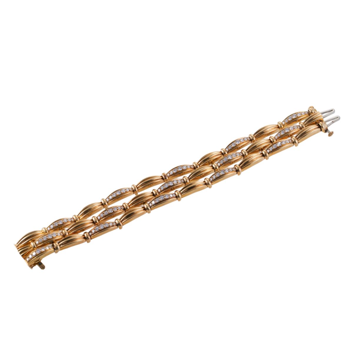 Tiffany & Co Diamond Gold Bracelet