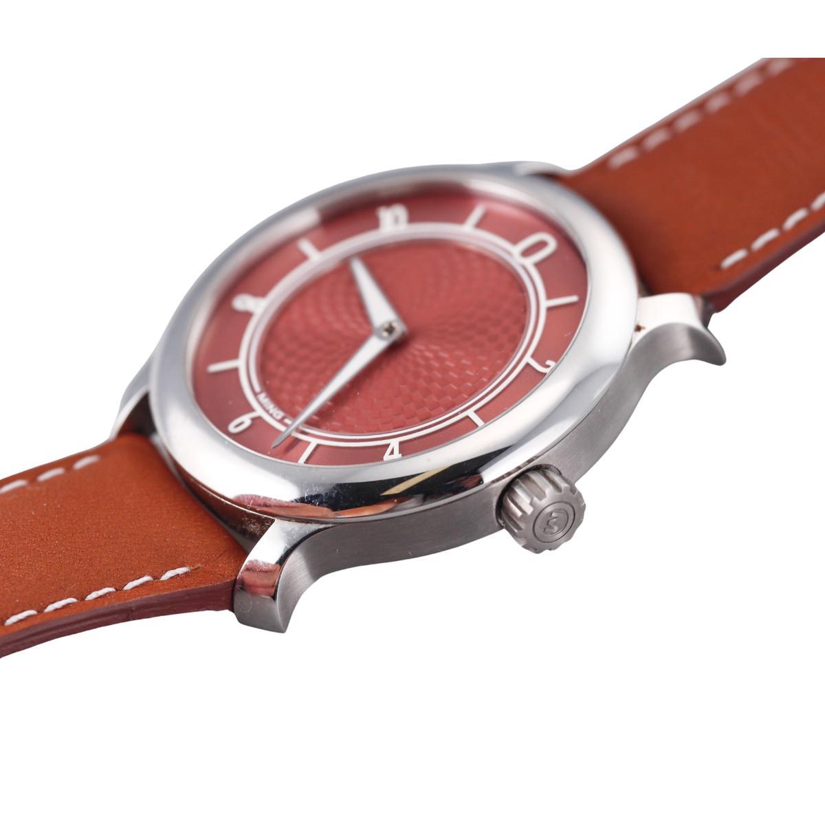 Ming 17.06 Copper Dial Stainless Steel Automatic Watch
