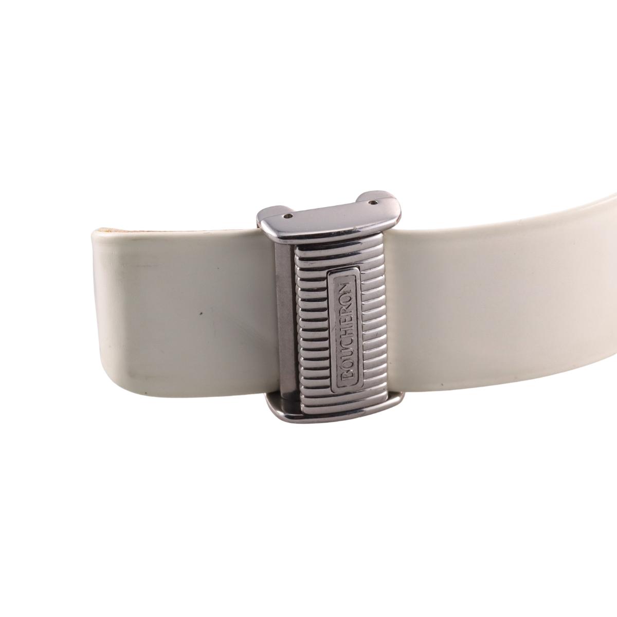 Boucheron Reflet Stainless Steel Diamond Watch
