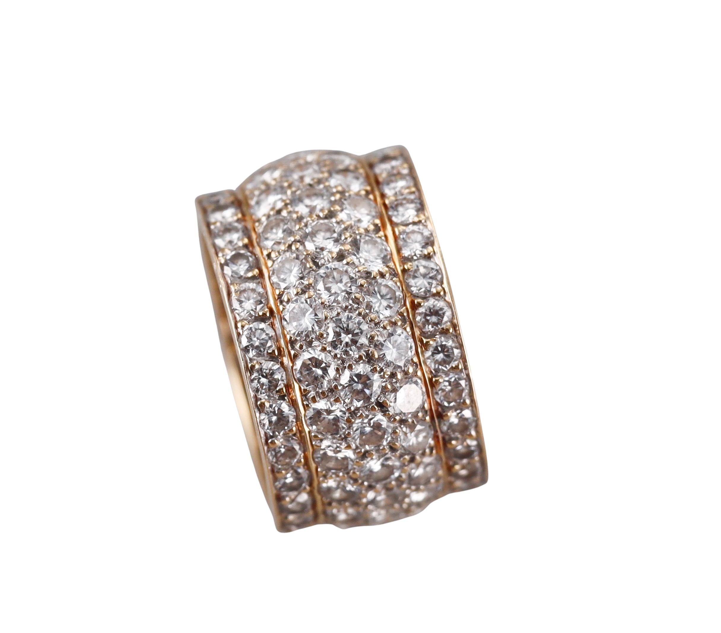 Cartier Nigeria Diamond Gold Eternity Band Ring
