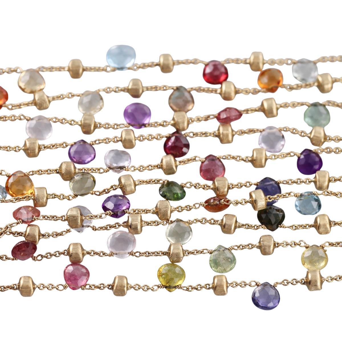 Marco Bicego Paradise Gemstone Gold Bracelet