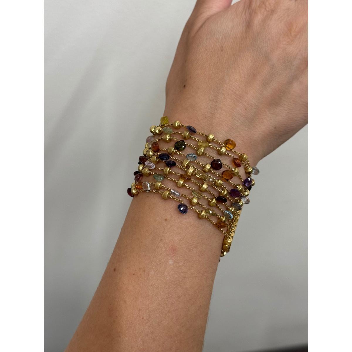 Marco Bicego Paradise Gemstone Gold Bracelet