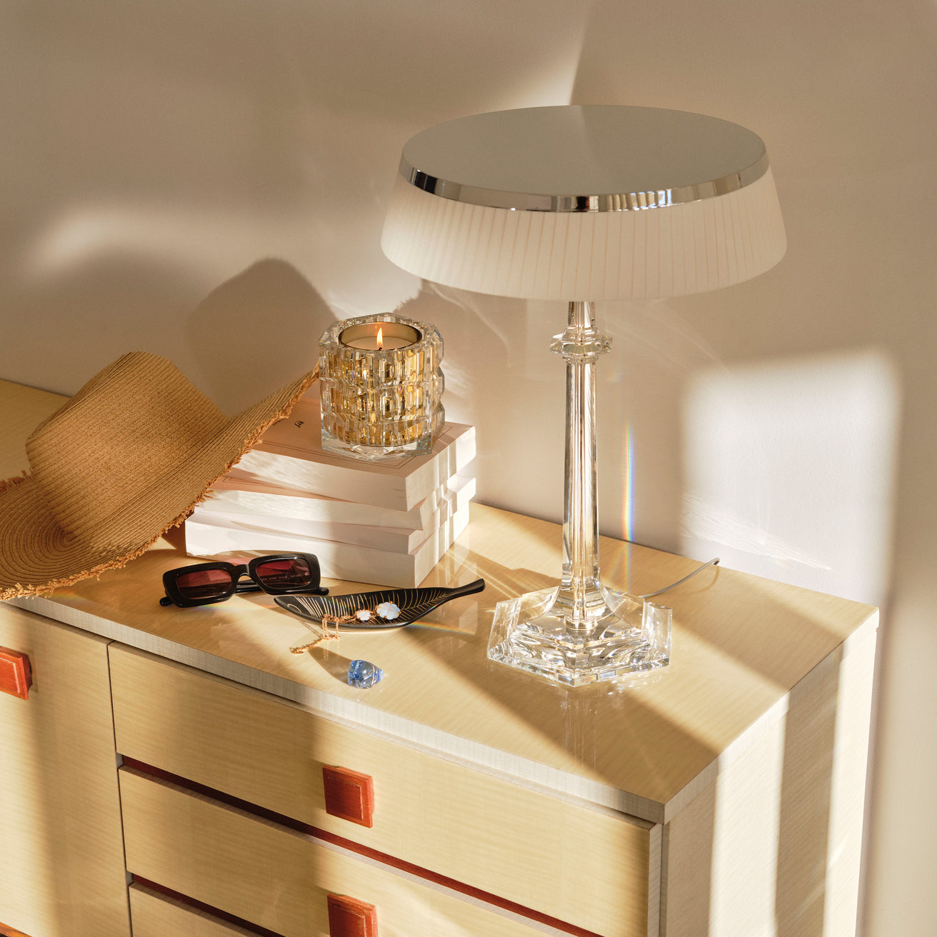 Brand New Baccarat Bon Jour Versailles Clear Lamp 2812206