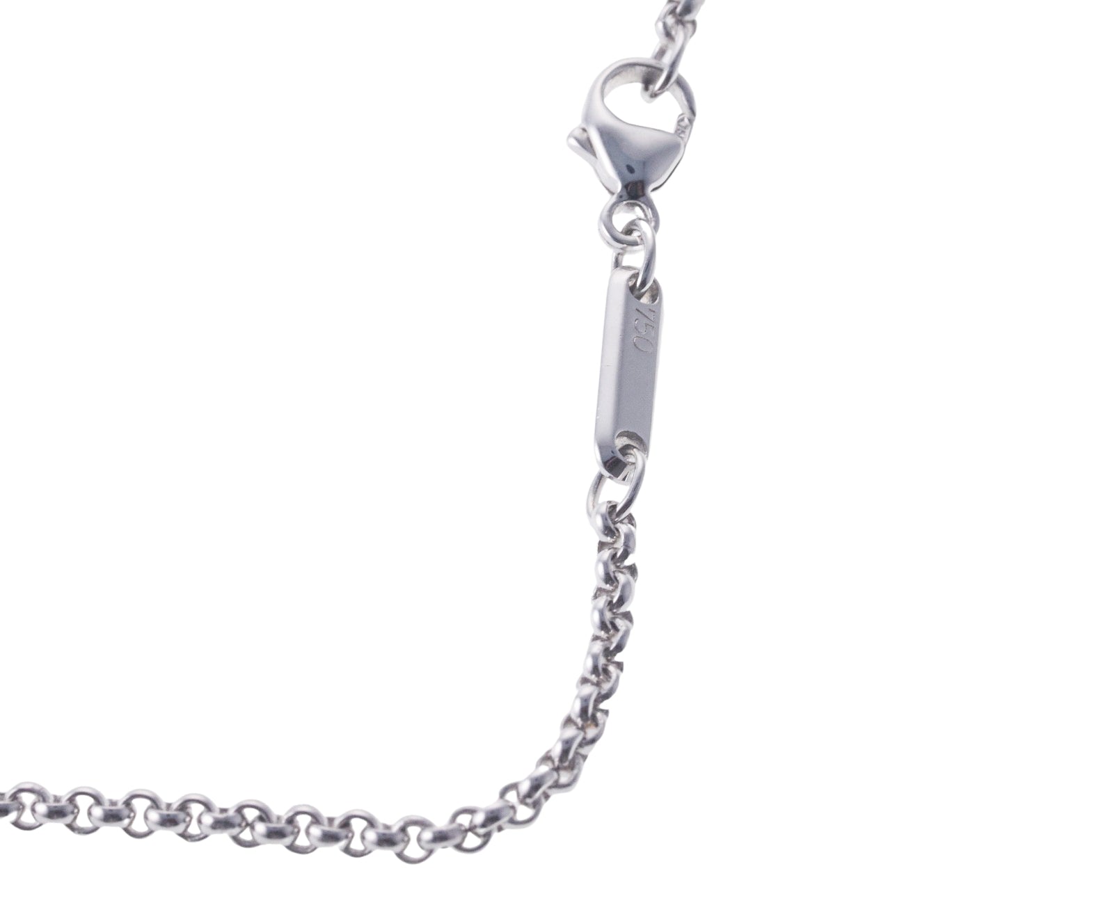 Chopard Happy Diamonds Gold Fancy Diamond Cross Pendant Necklace