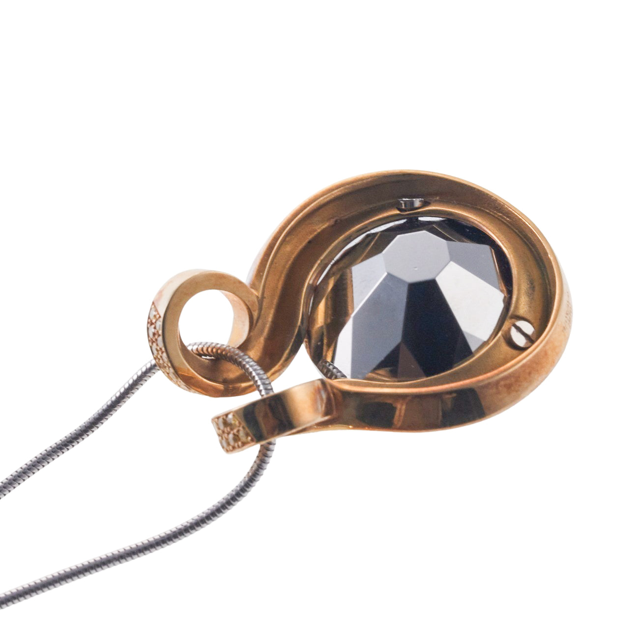 Chopard Yellow Diamond Gold Pendant Necklace