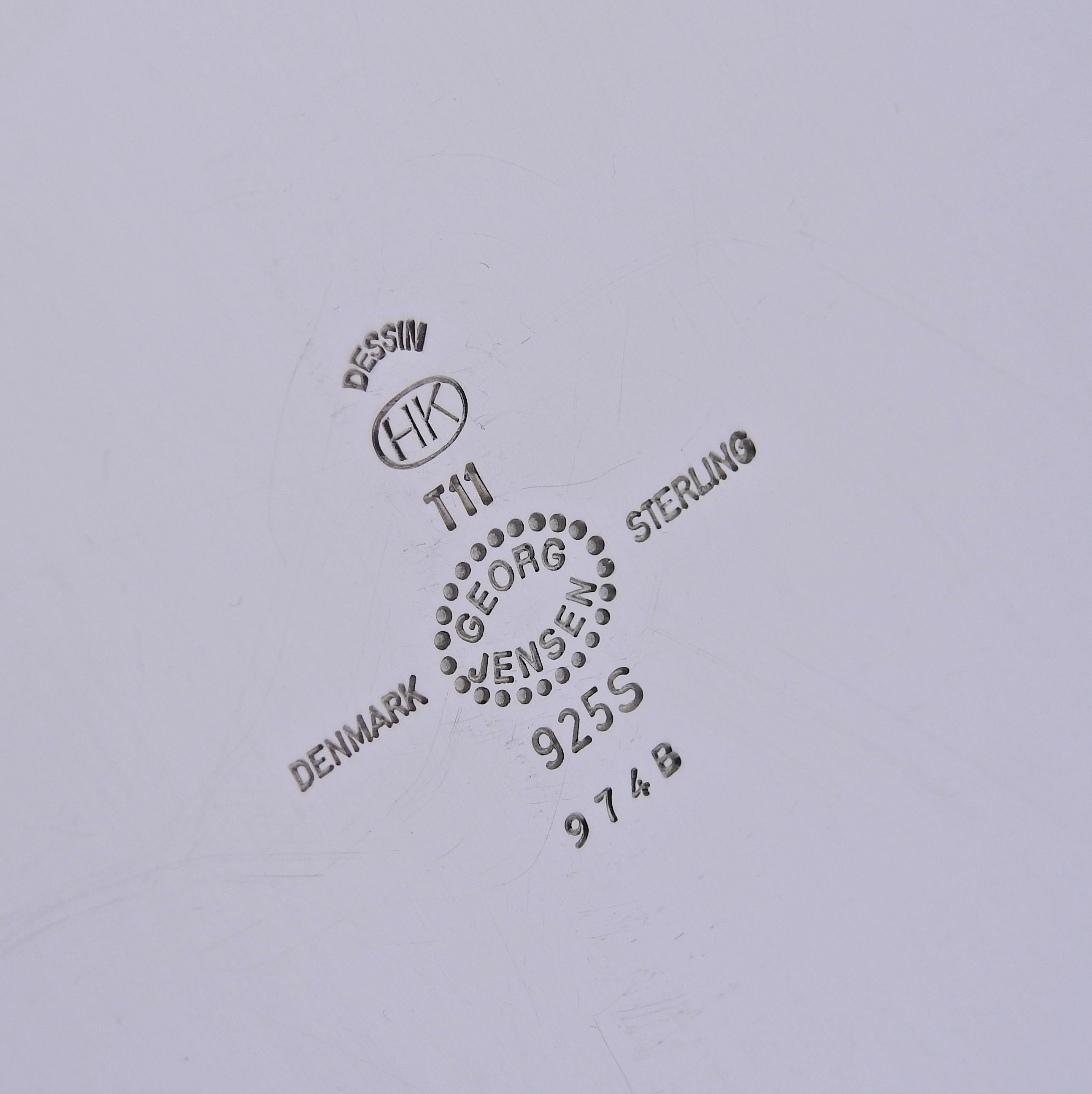 Georg Jensen Koppel Sterling Silver Pitcher 974B