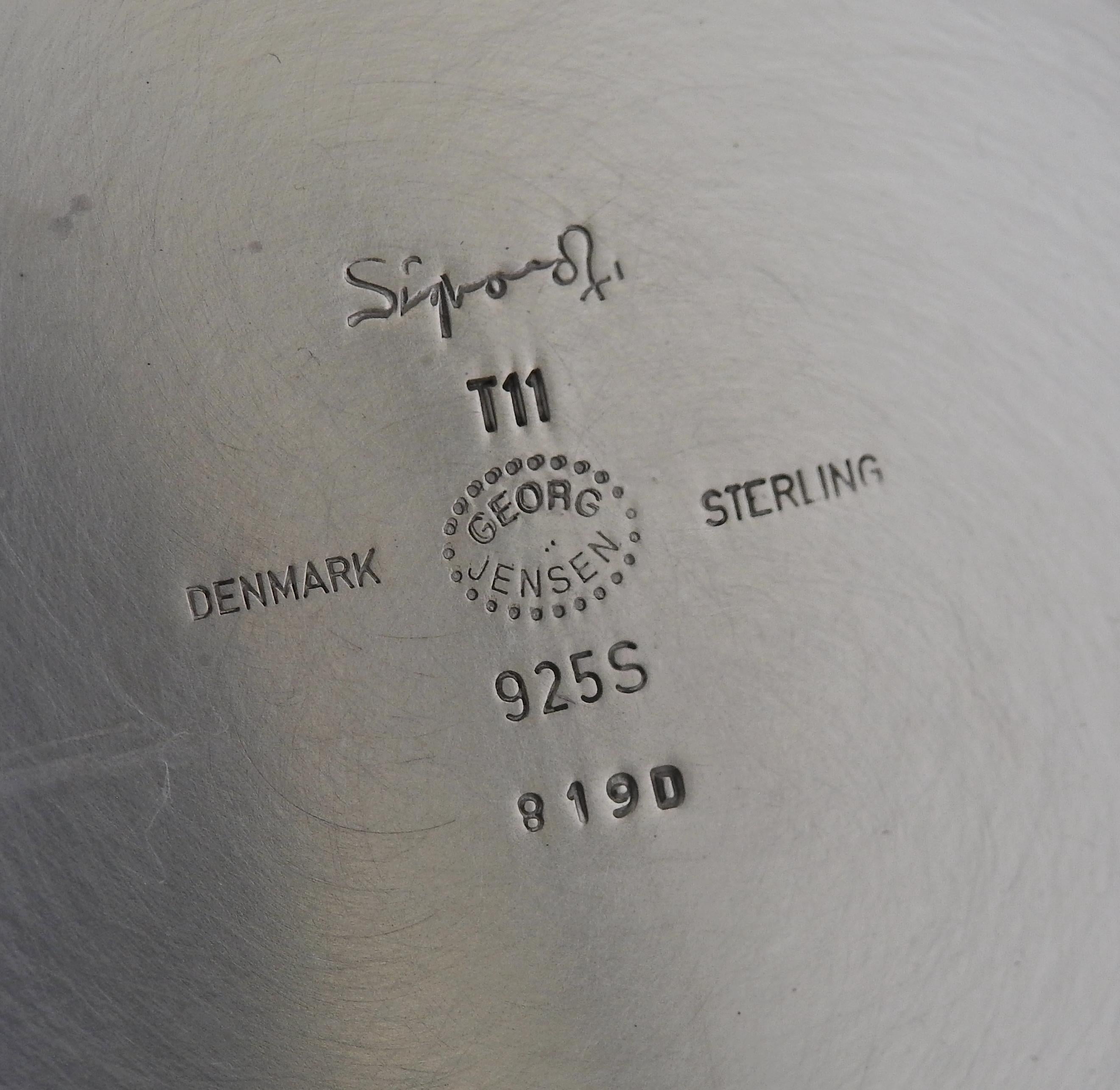 Georg Jensen Sterling Silver Ice Bucket 819D