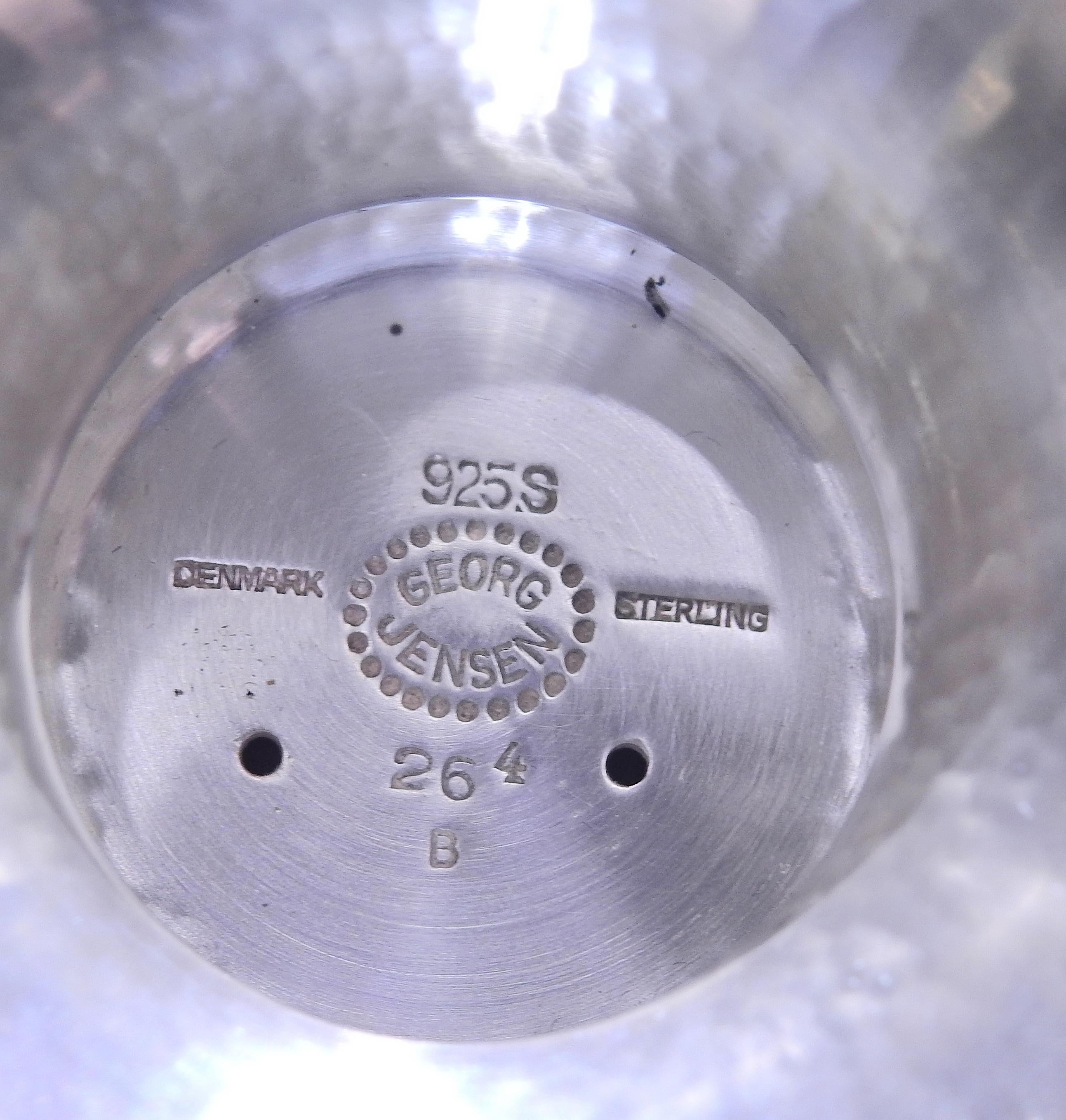 Georg Jensen Sterling Silver Grape Bowl 264B