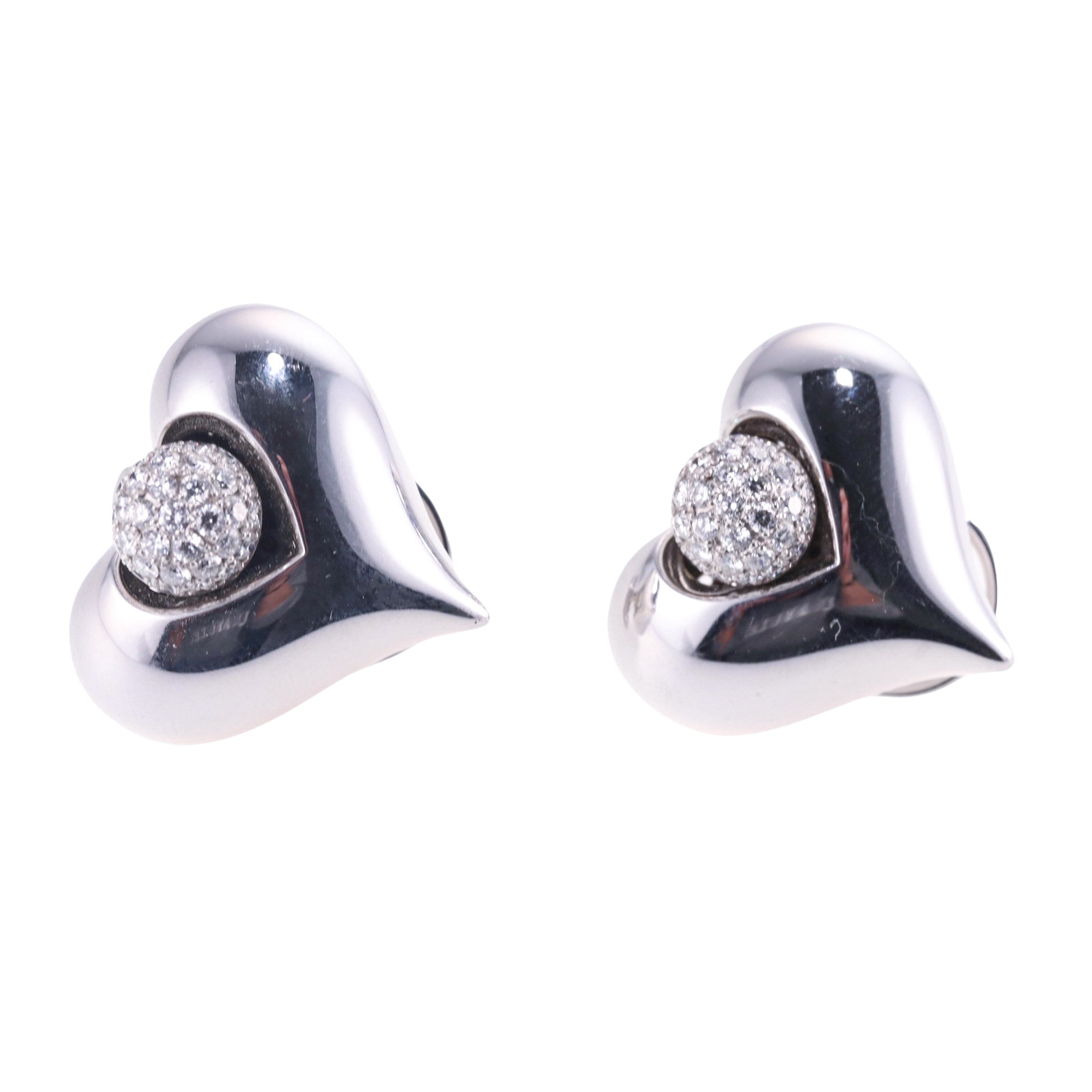 Chopard Pushkin Gold Diamond Earrings