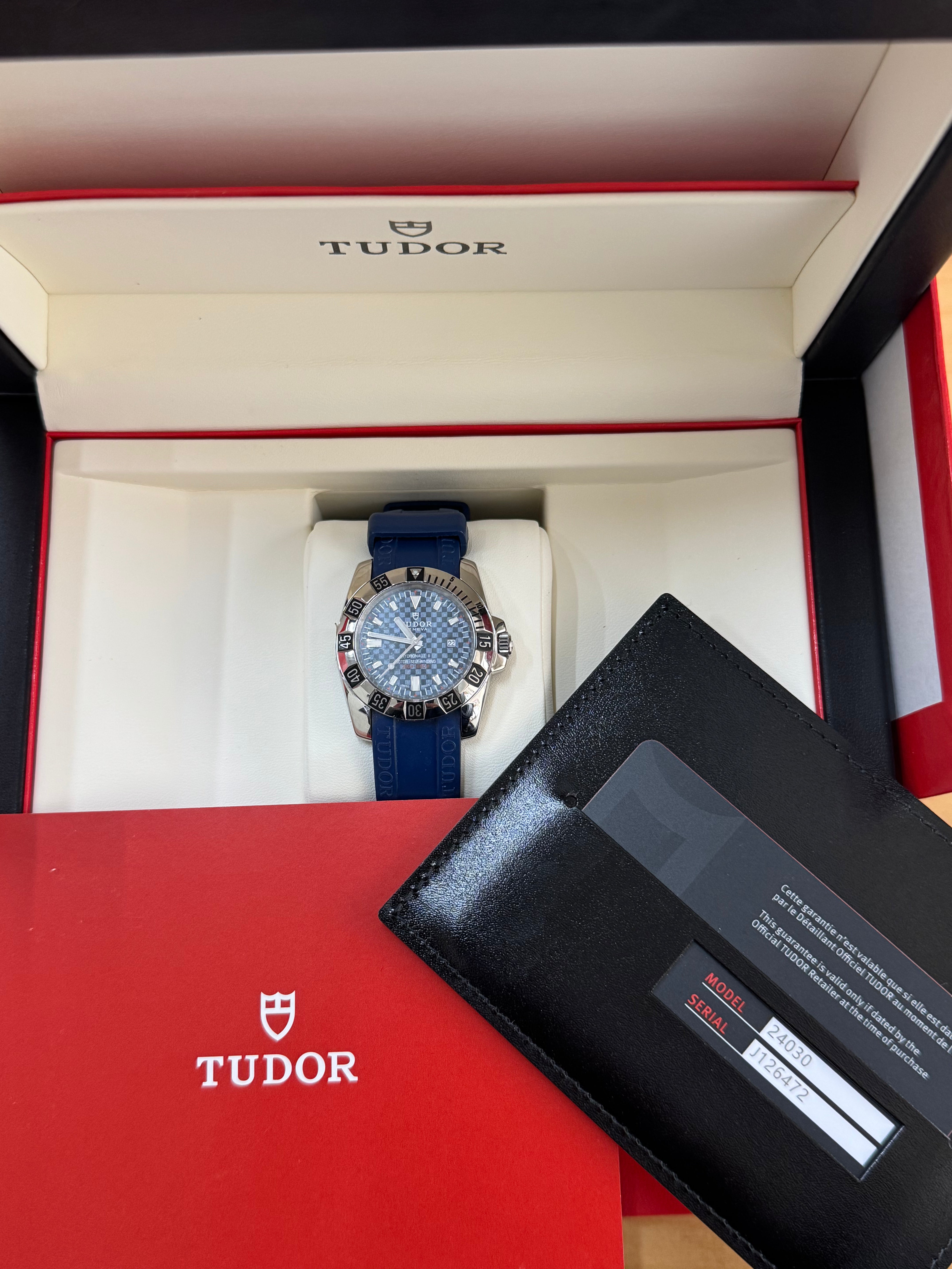 Tudor Hydronaut II Blue Dial Ladies Watch 24030