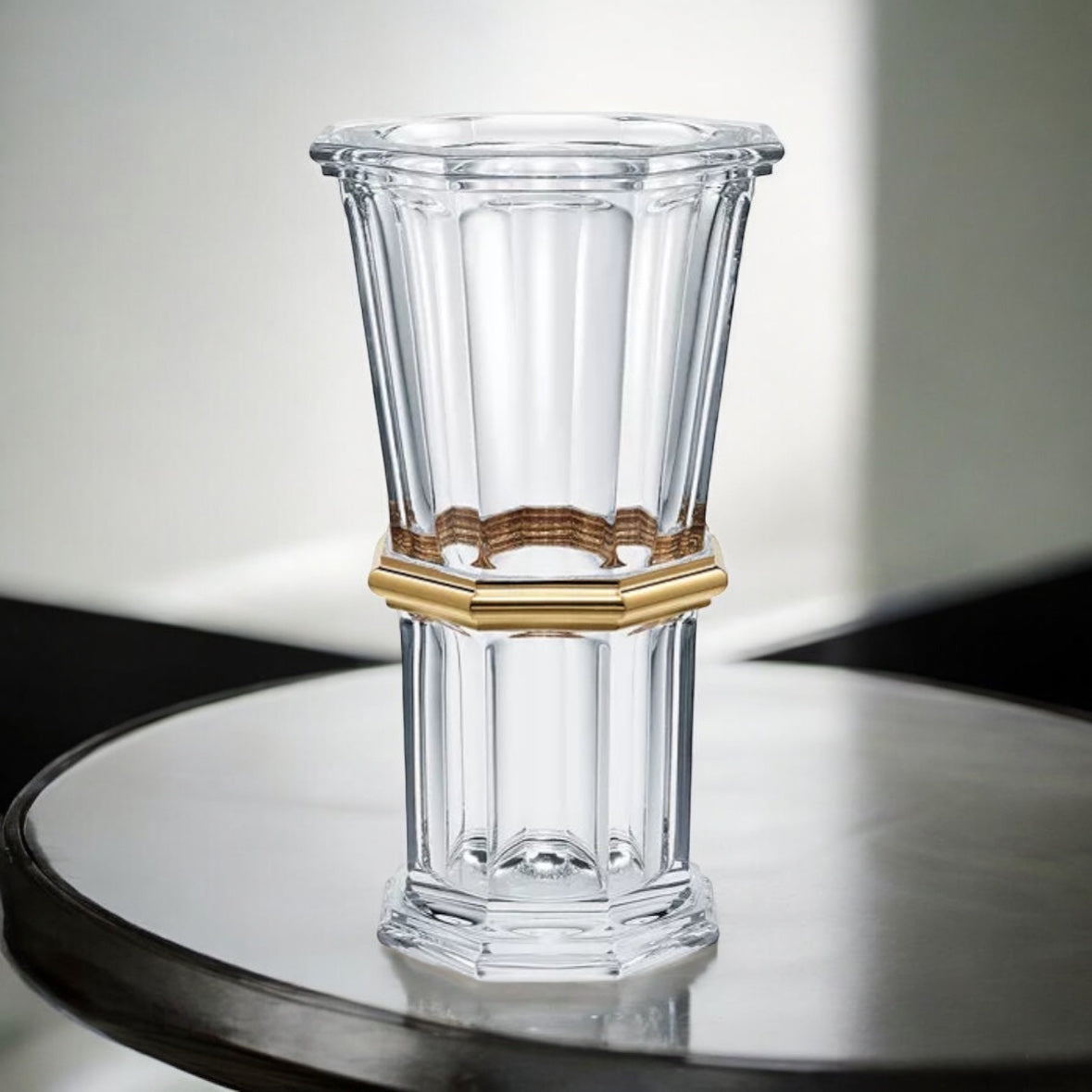 New Baccarat Vase Droit 320 Gold 2814497