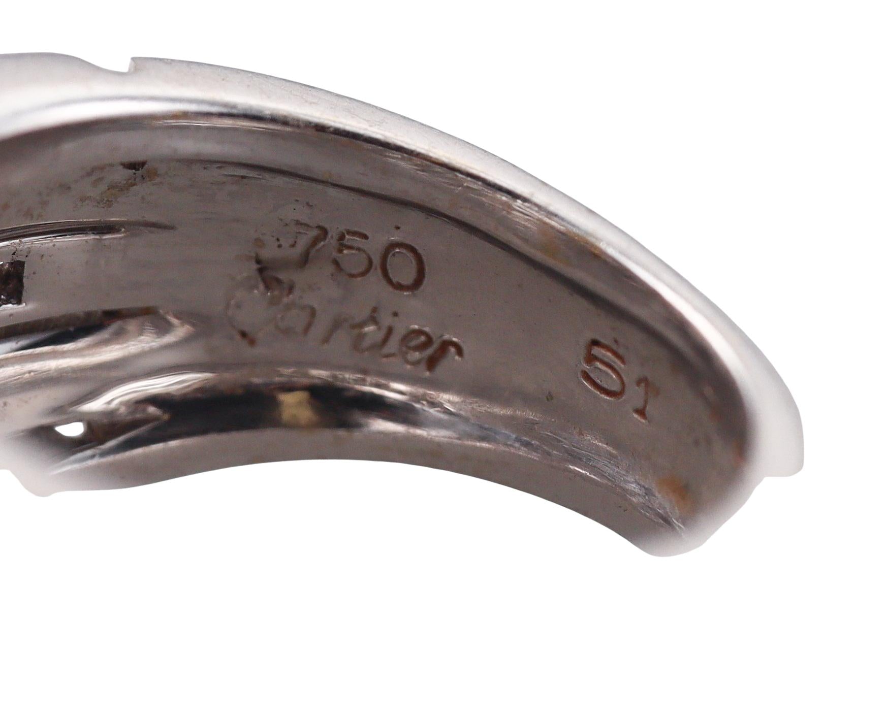 Cartier Oriane Diamond Gold Ring