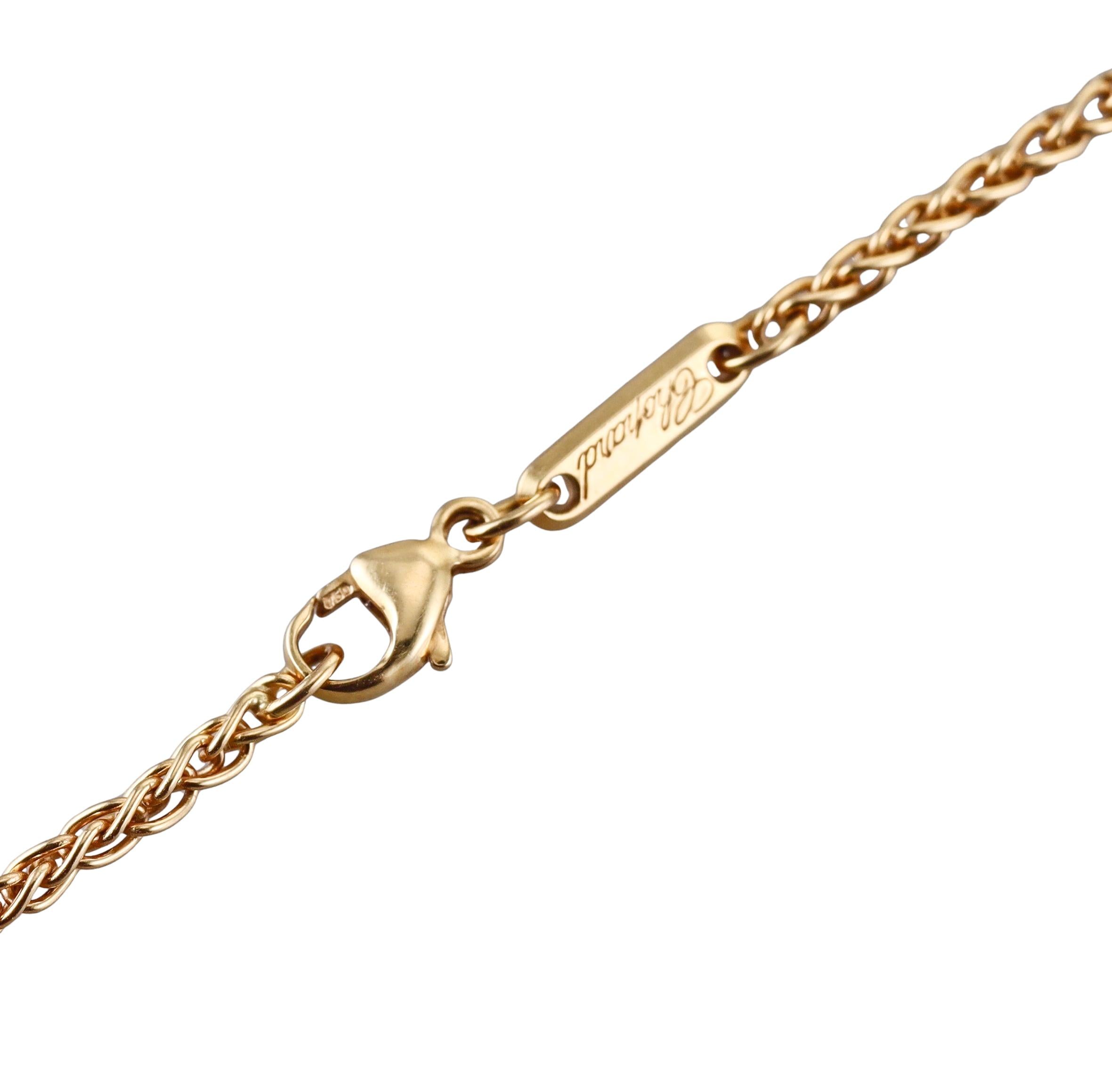 Chopard Happy Diamonds Gold Heart Pendant Necklace 79/4611-20