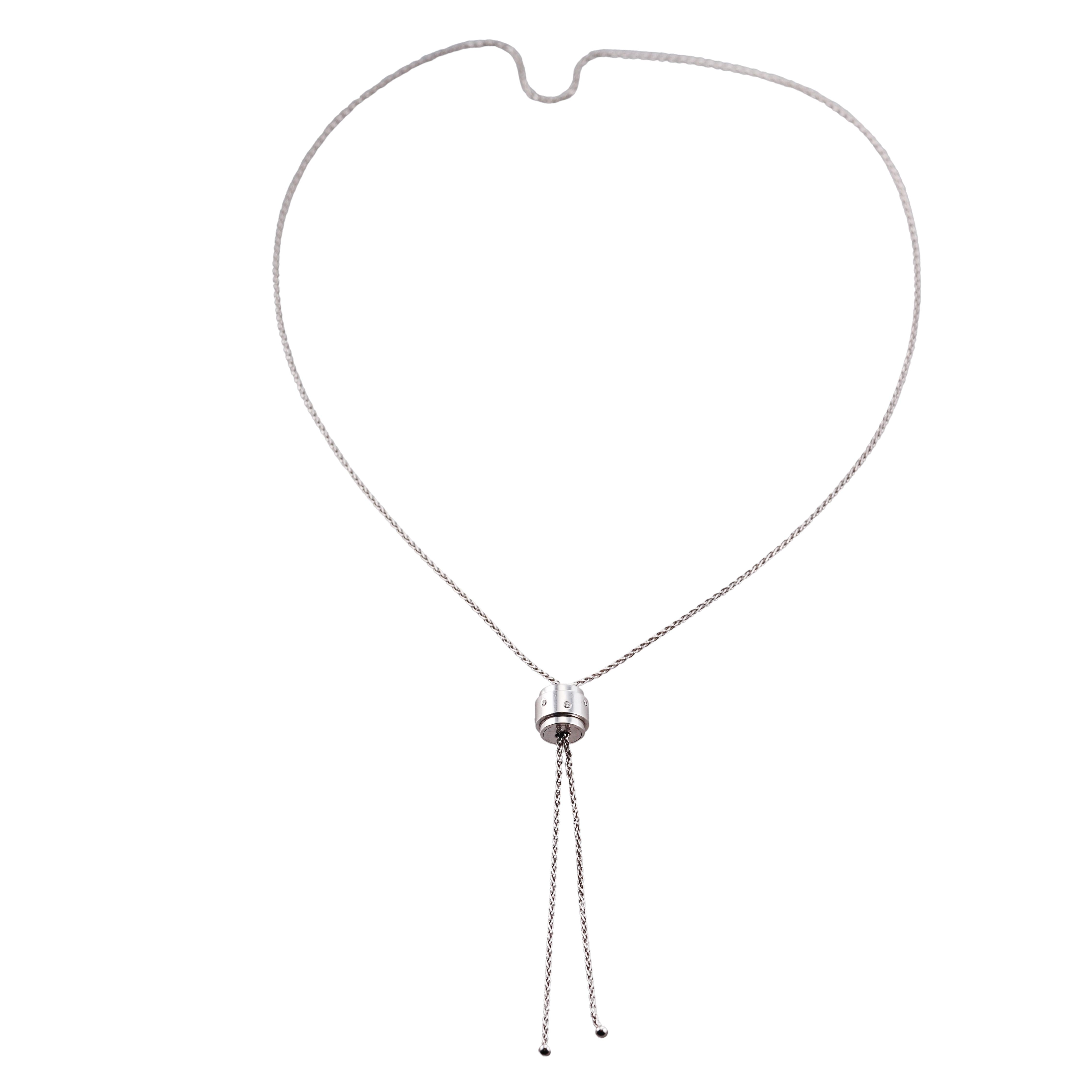 Piaget Possession Diamond Gold Pendant Lariat Necklace