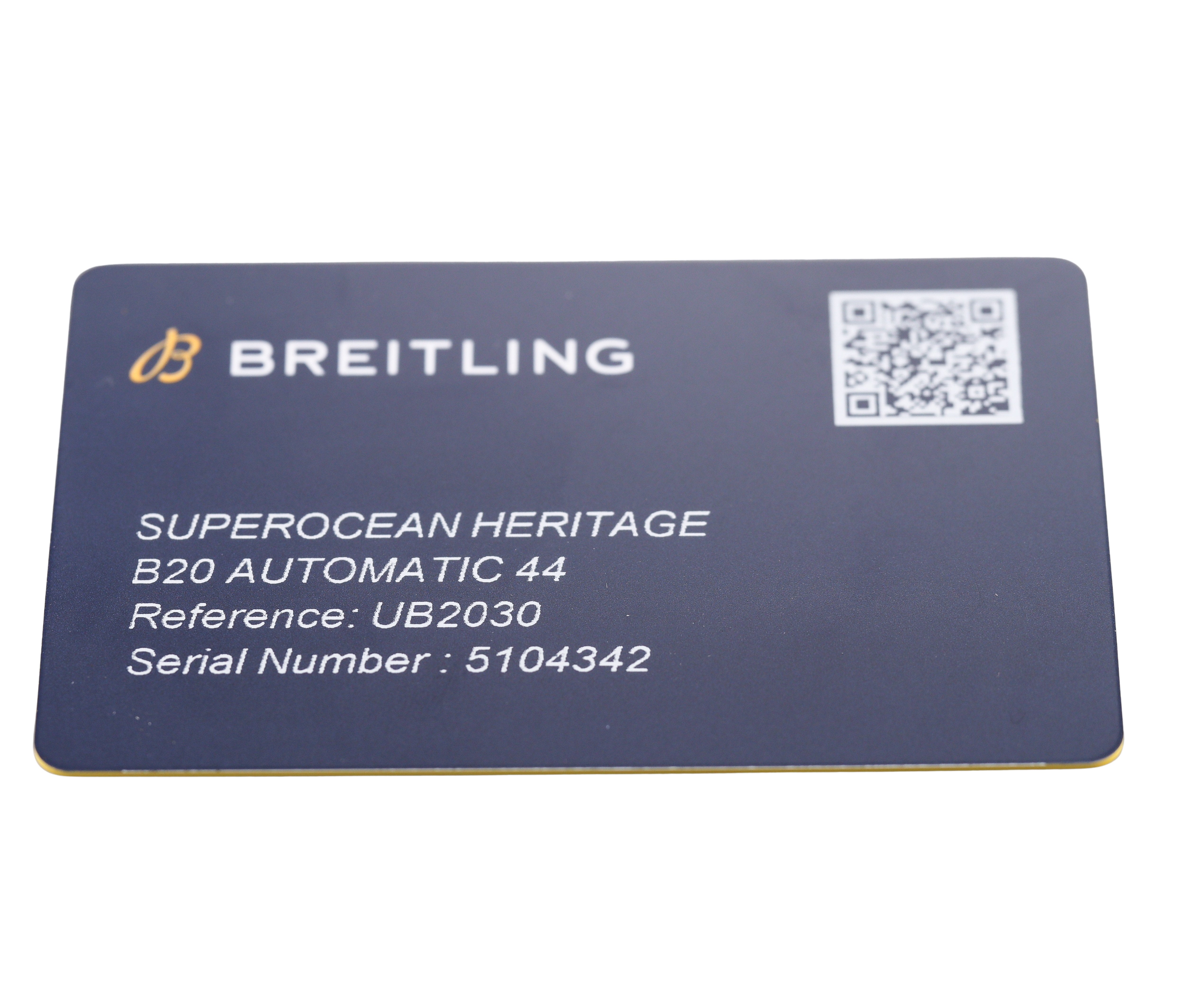 Breitling SuperOcean Heritage B20 44mm Watch UB2030