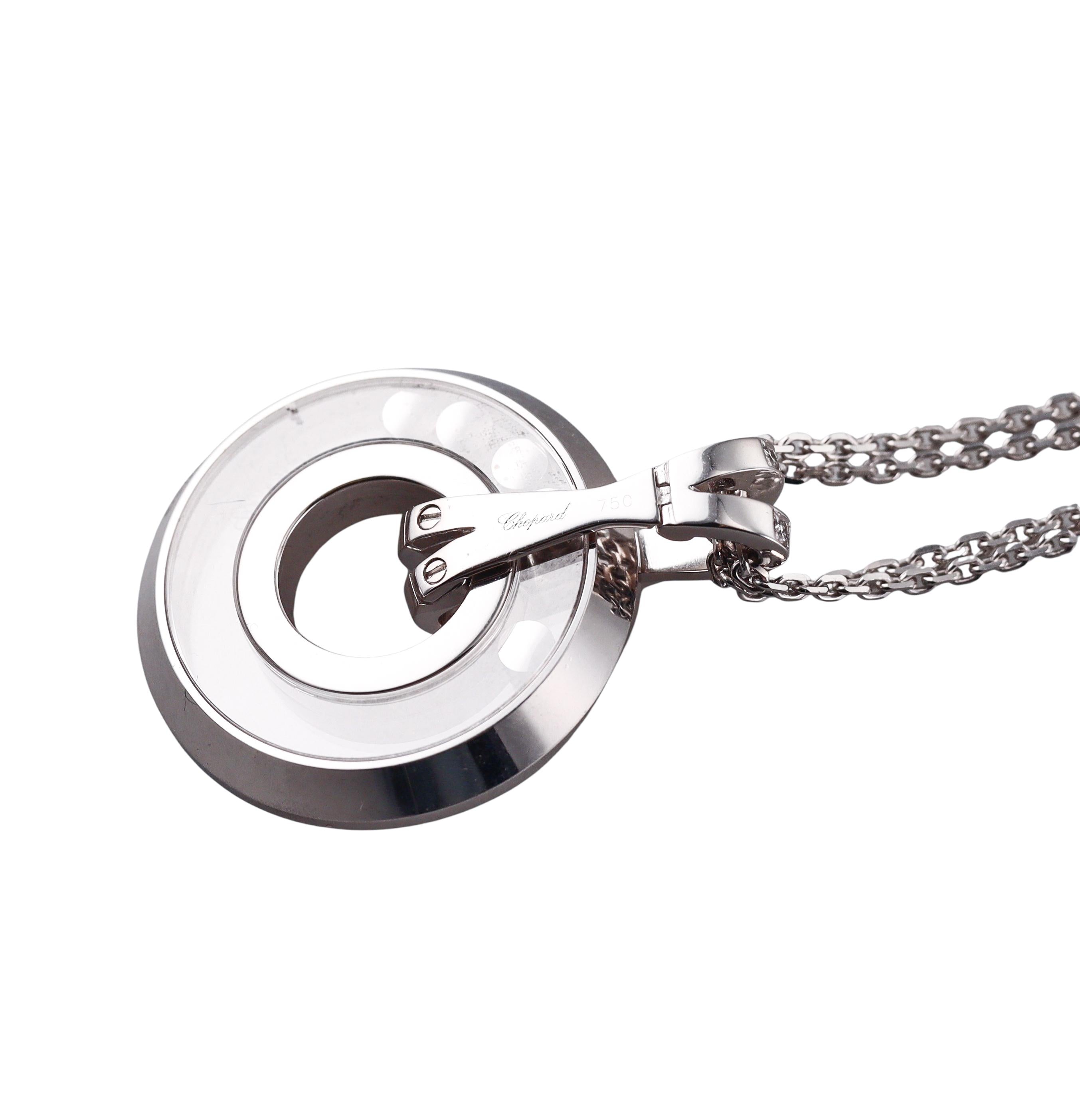 Chopard Happy Diamonds Gold Pendant Necklace 796249-1001