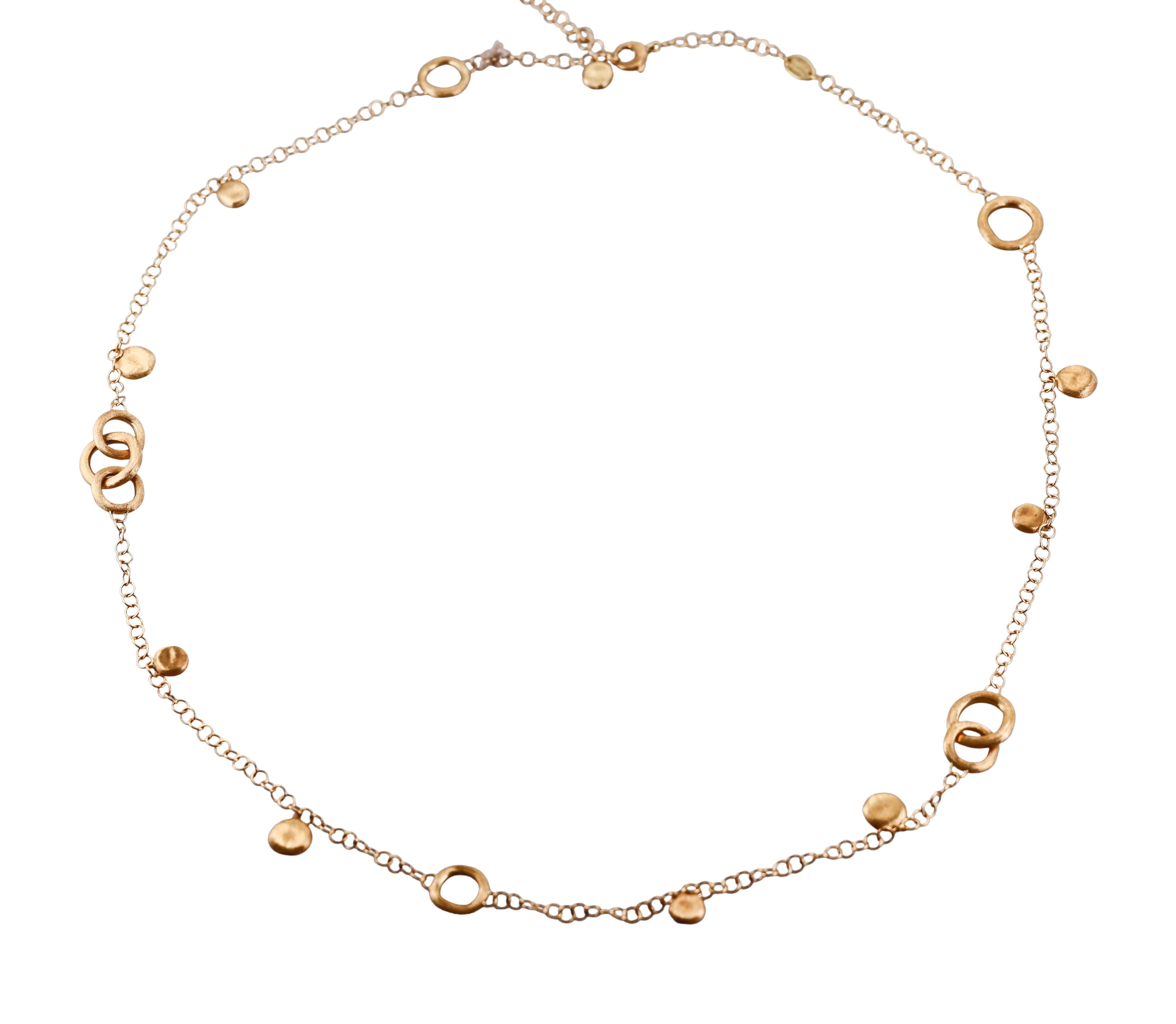 Marco Bicego Jaipur Yellow Gold Long Necklace