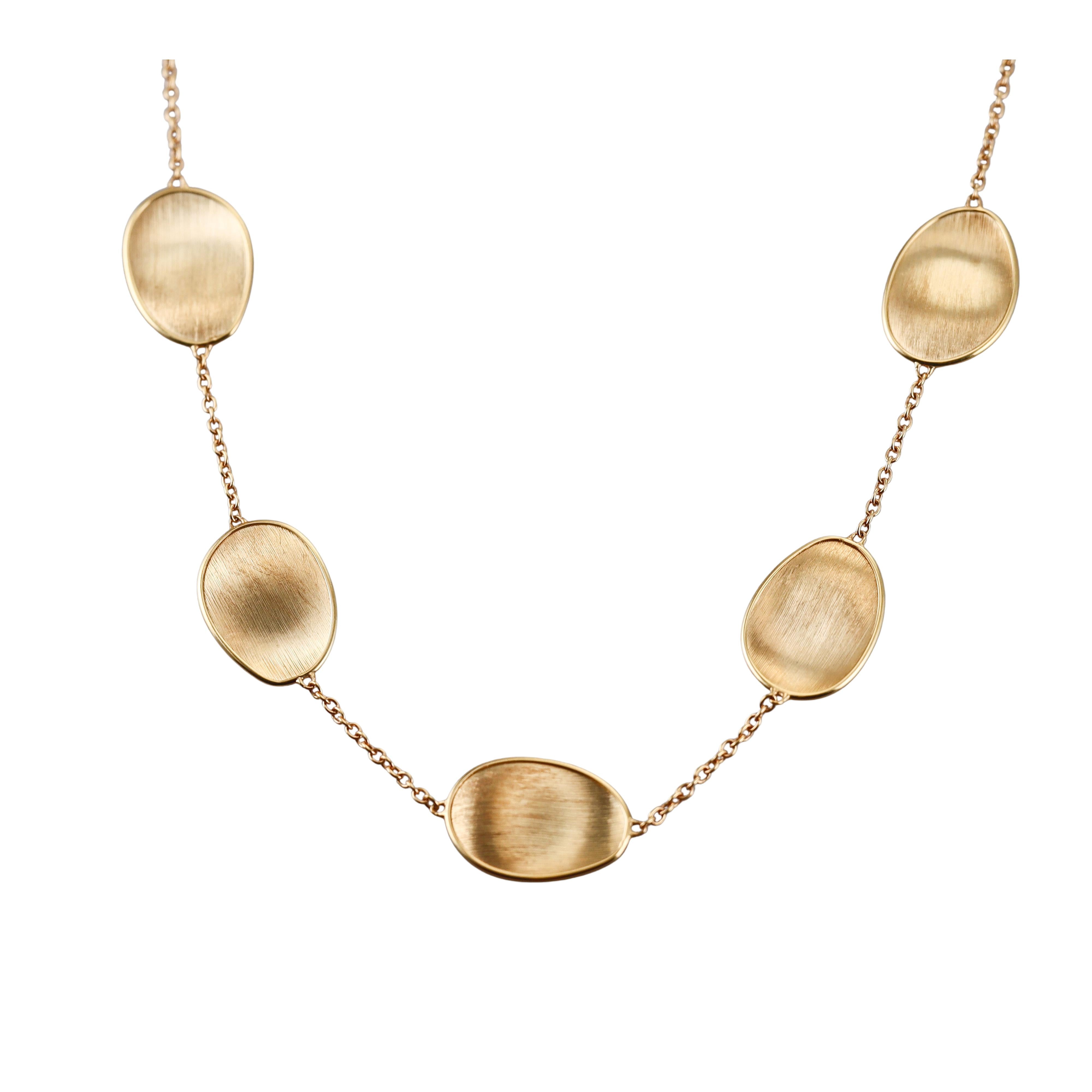 Marco Bicego Lunaria Gold Long Necklace