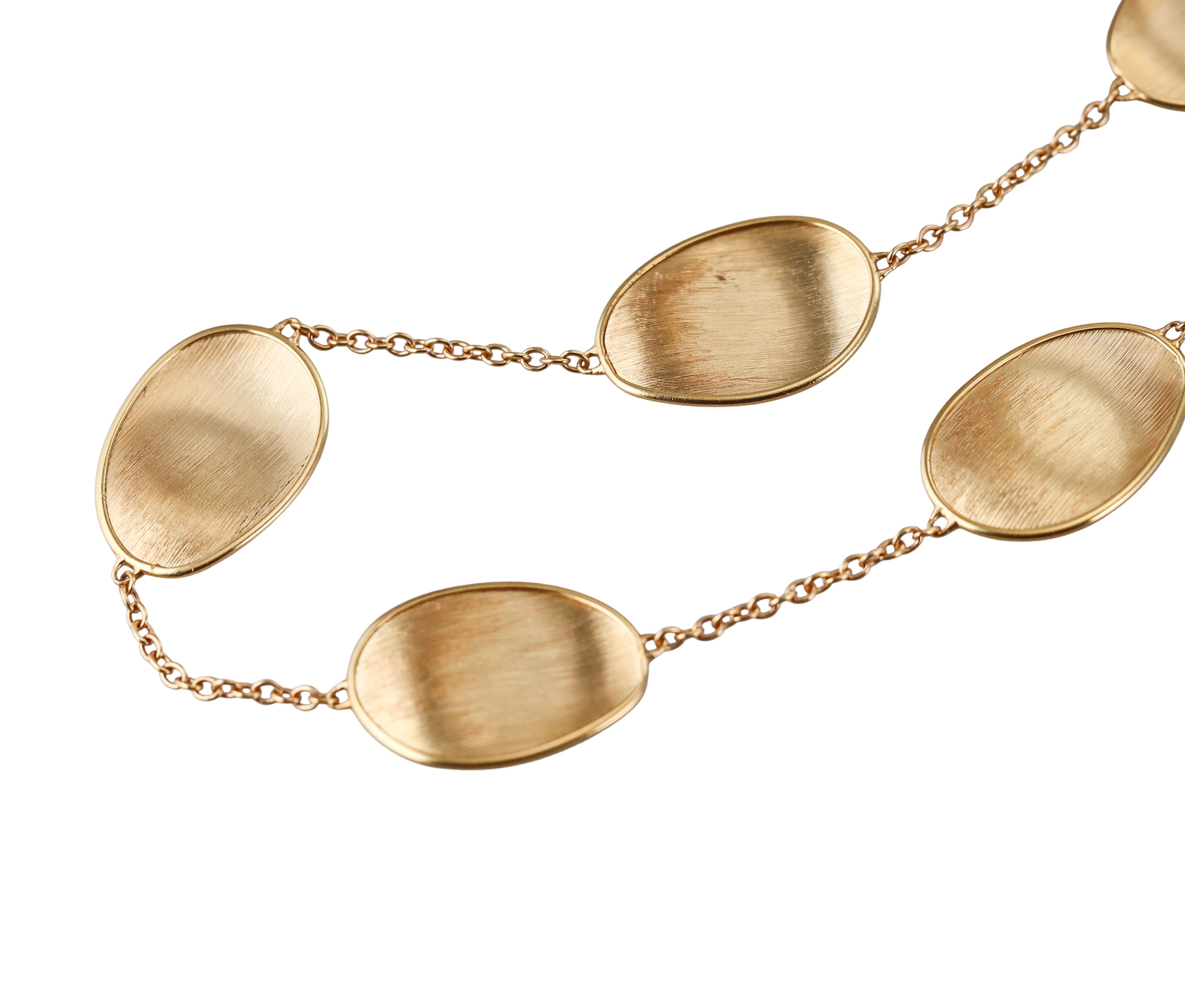 Marco Bicego Lunaria Gold Long Necklace