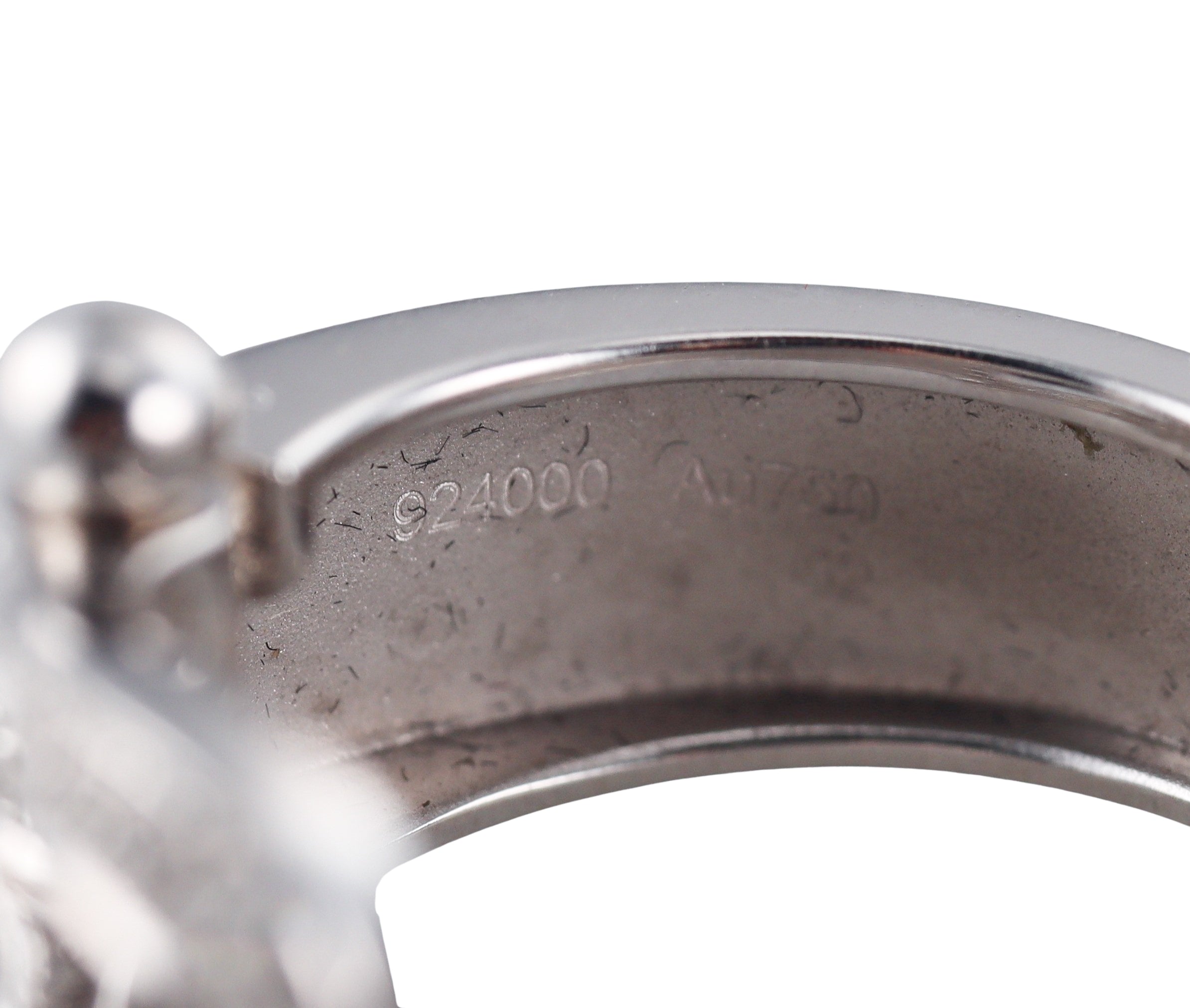 Fred Force 10 White Gold Diamond Large Model Ring