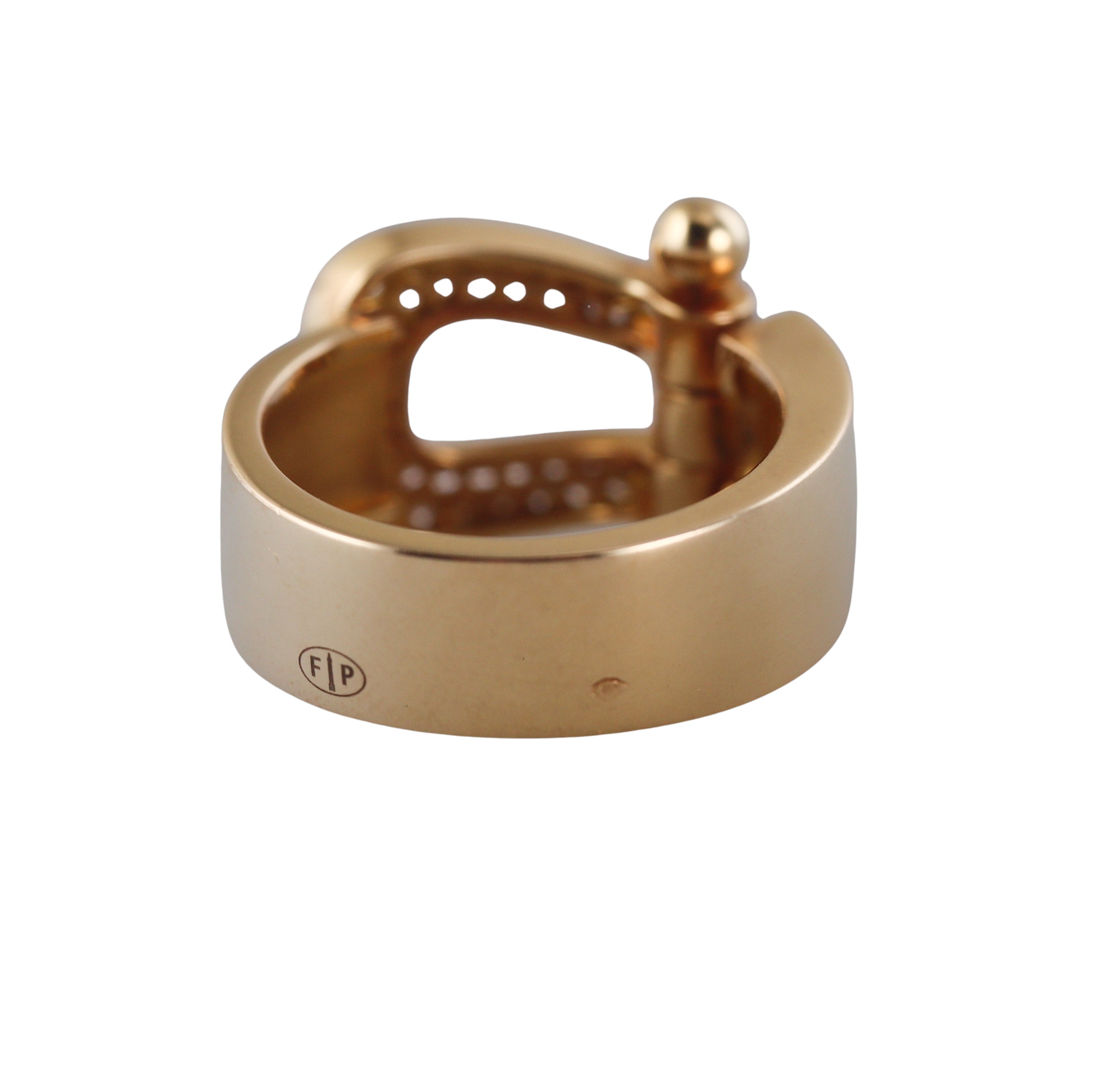 Fred Force 10 Yellow Gold Diamond Large Model Ring