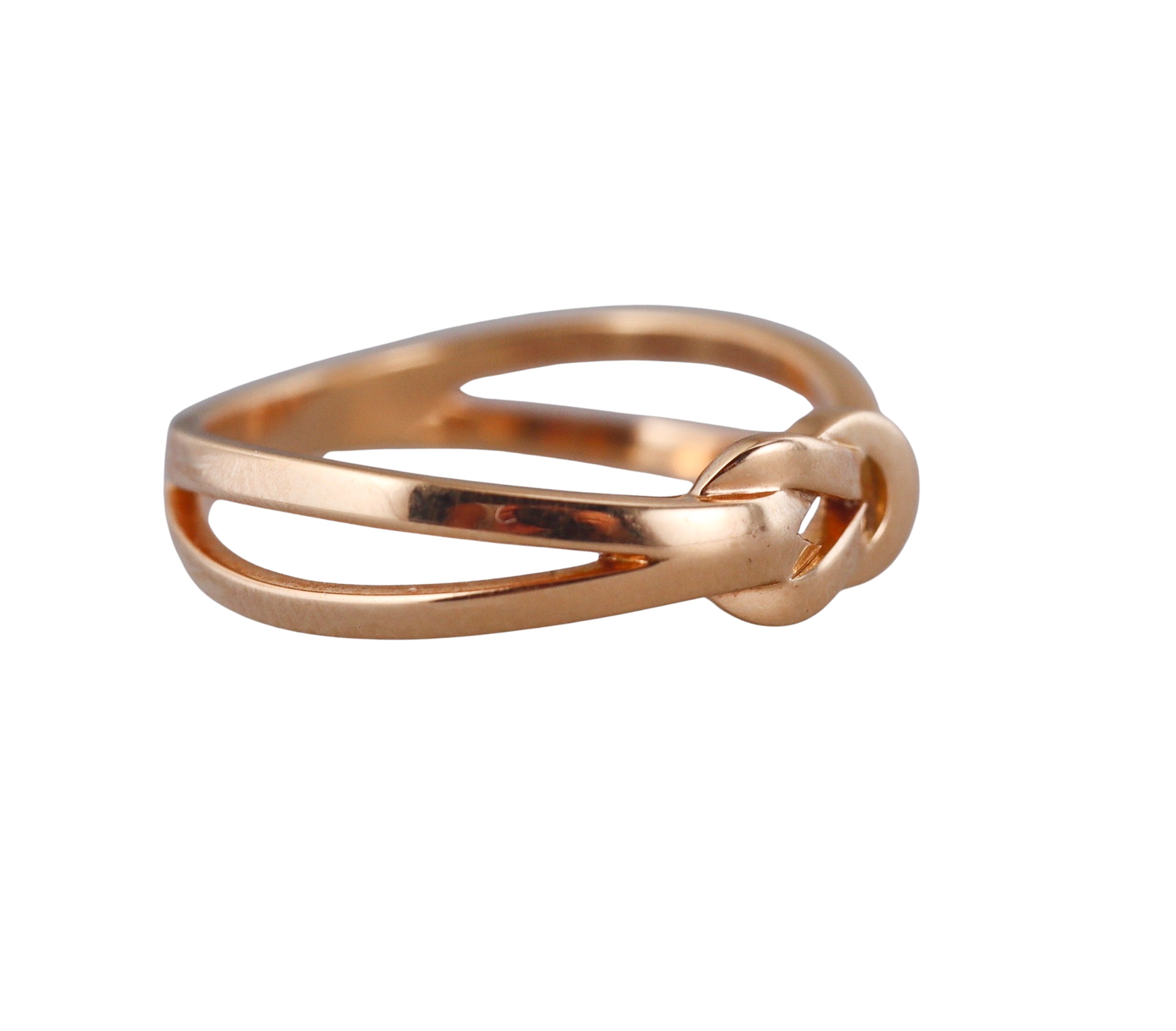 Fred Chance Infinie Rose Gold Small Model Ring