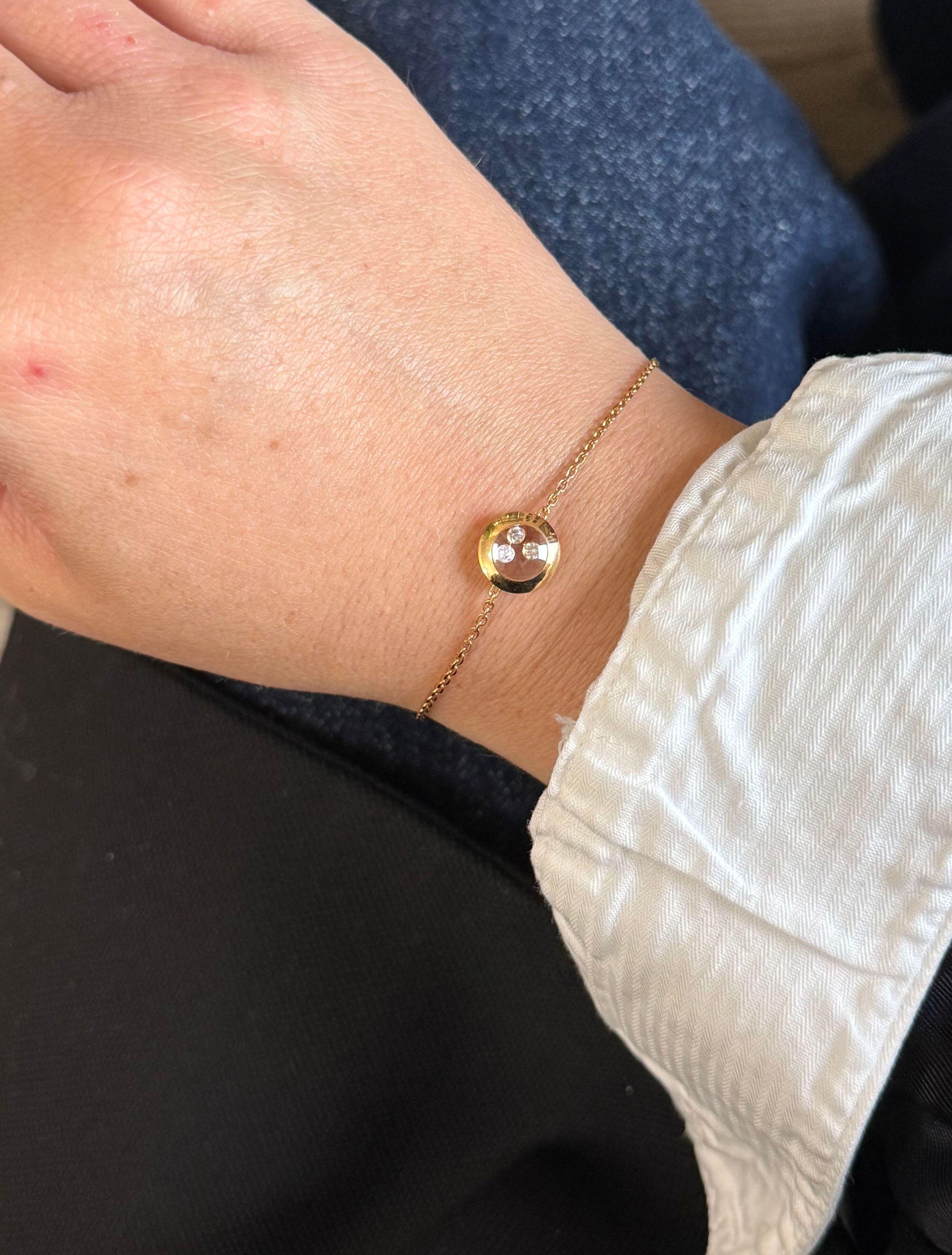 Chopard Happy Diamonds Gold Bracelet 859562-5001