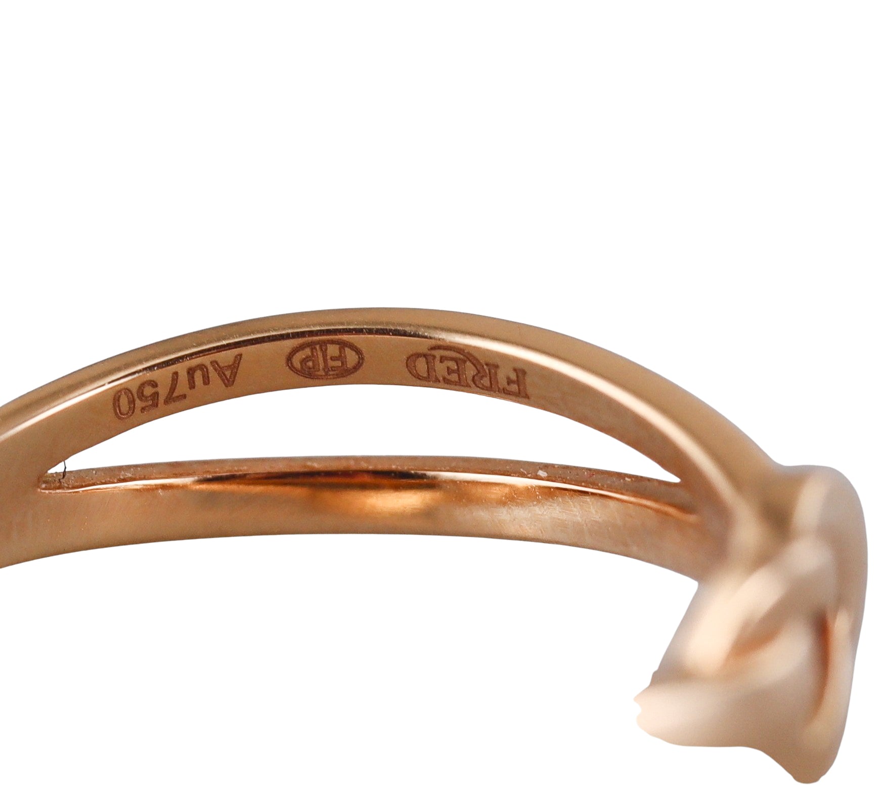 Fred Chance Infinie Rose Gold Small Model Ring
