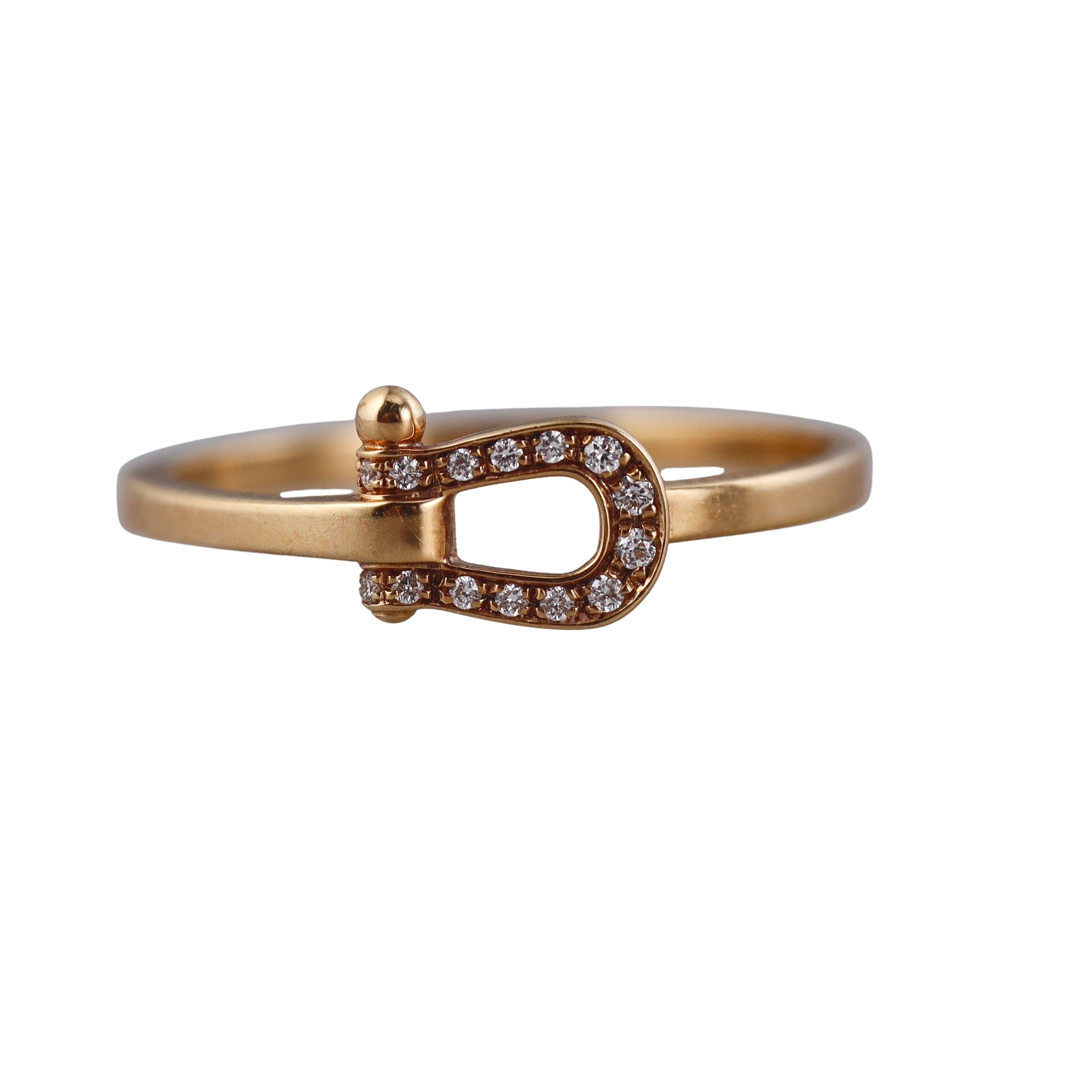 Fred Force 10 Rose Gold Diamond Small Model Ring
