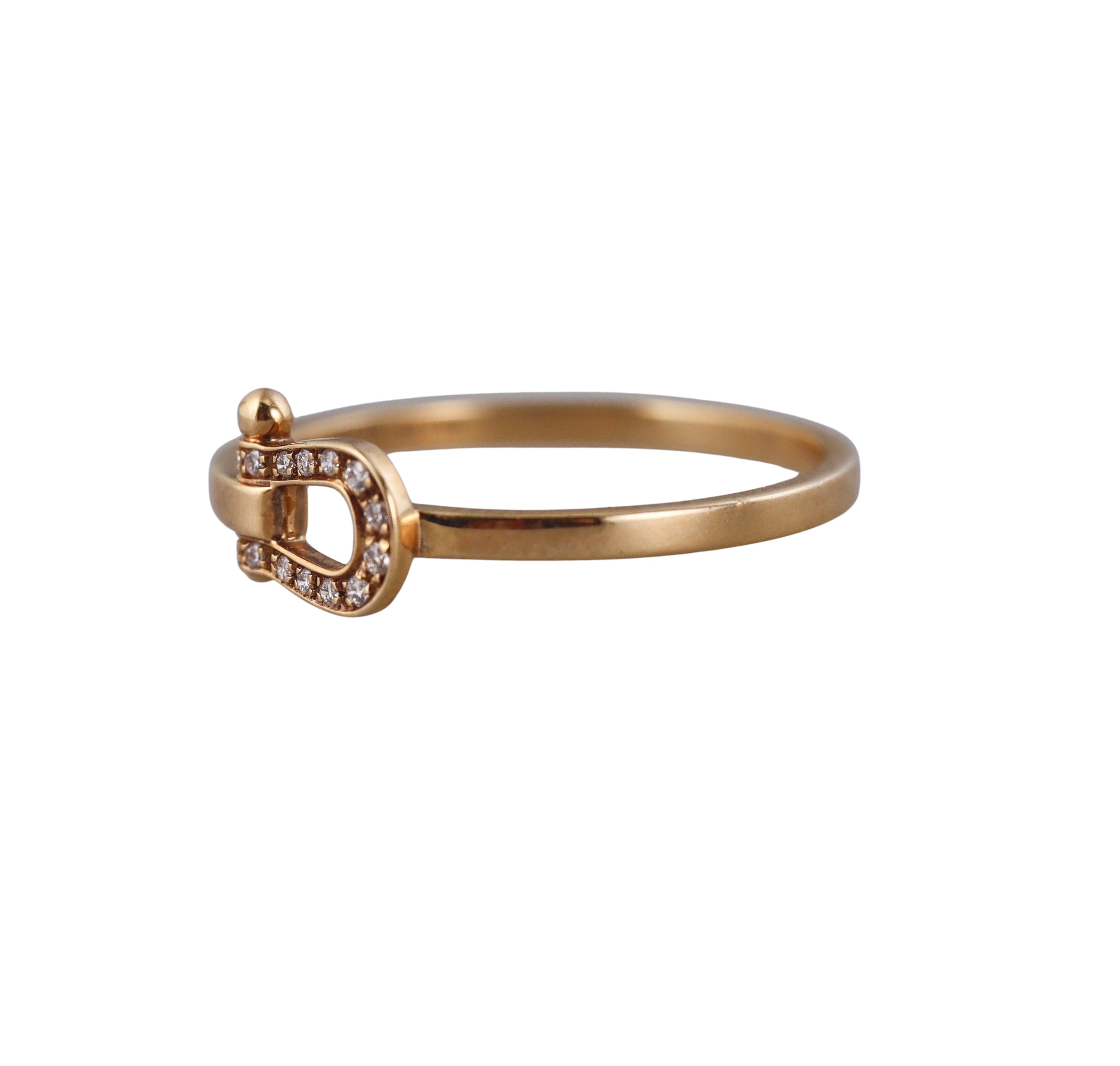 Fred Force 10 Rose Gold Diamond Small Model Ring