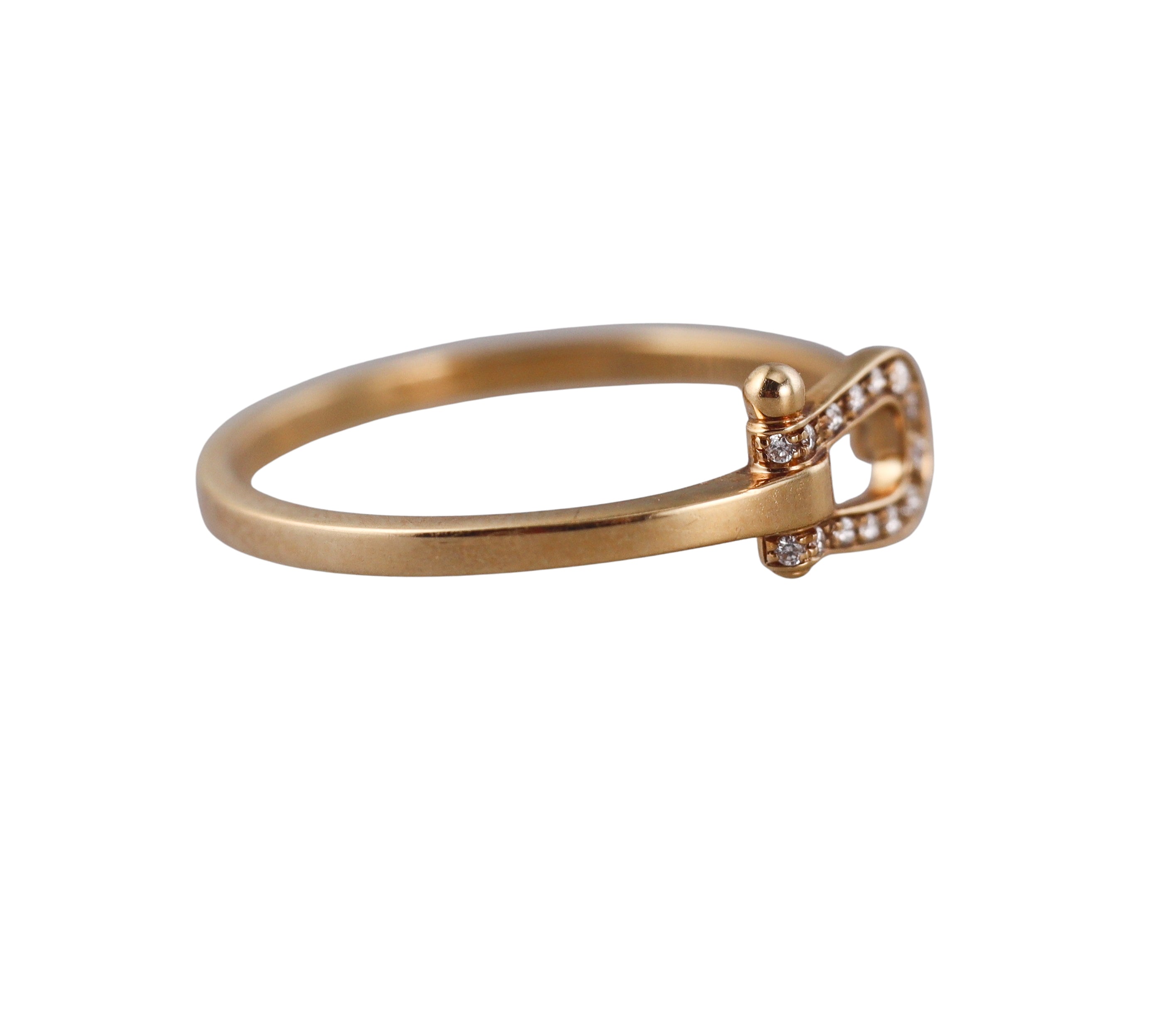 Fred Force 10 Rose Gold Diamond Small Model Ring
