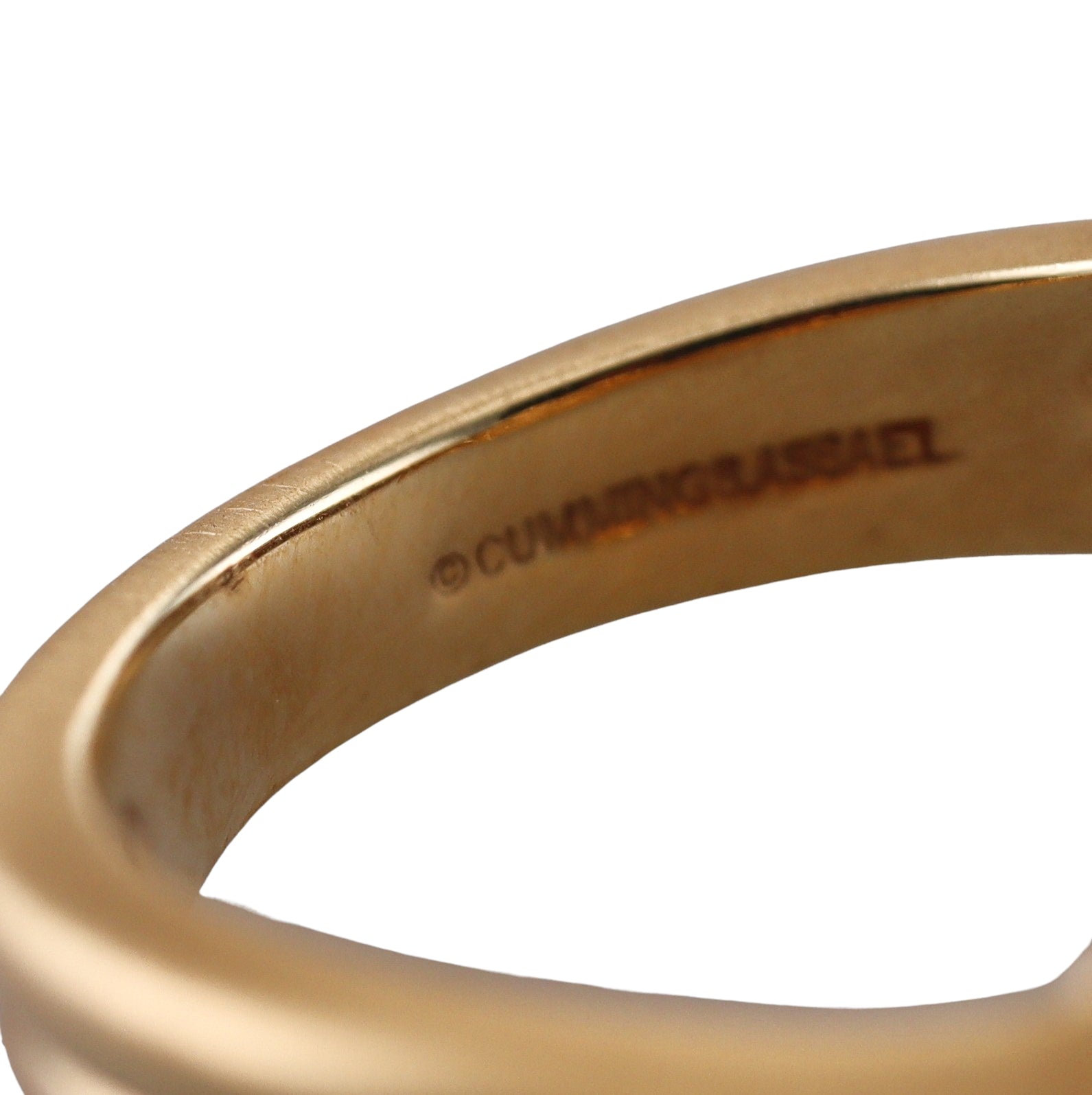 Assael Angela Cummings Flower Bud South Sea Pearl Gold Ring