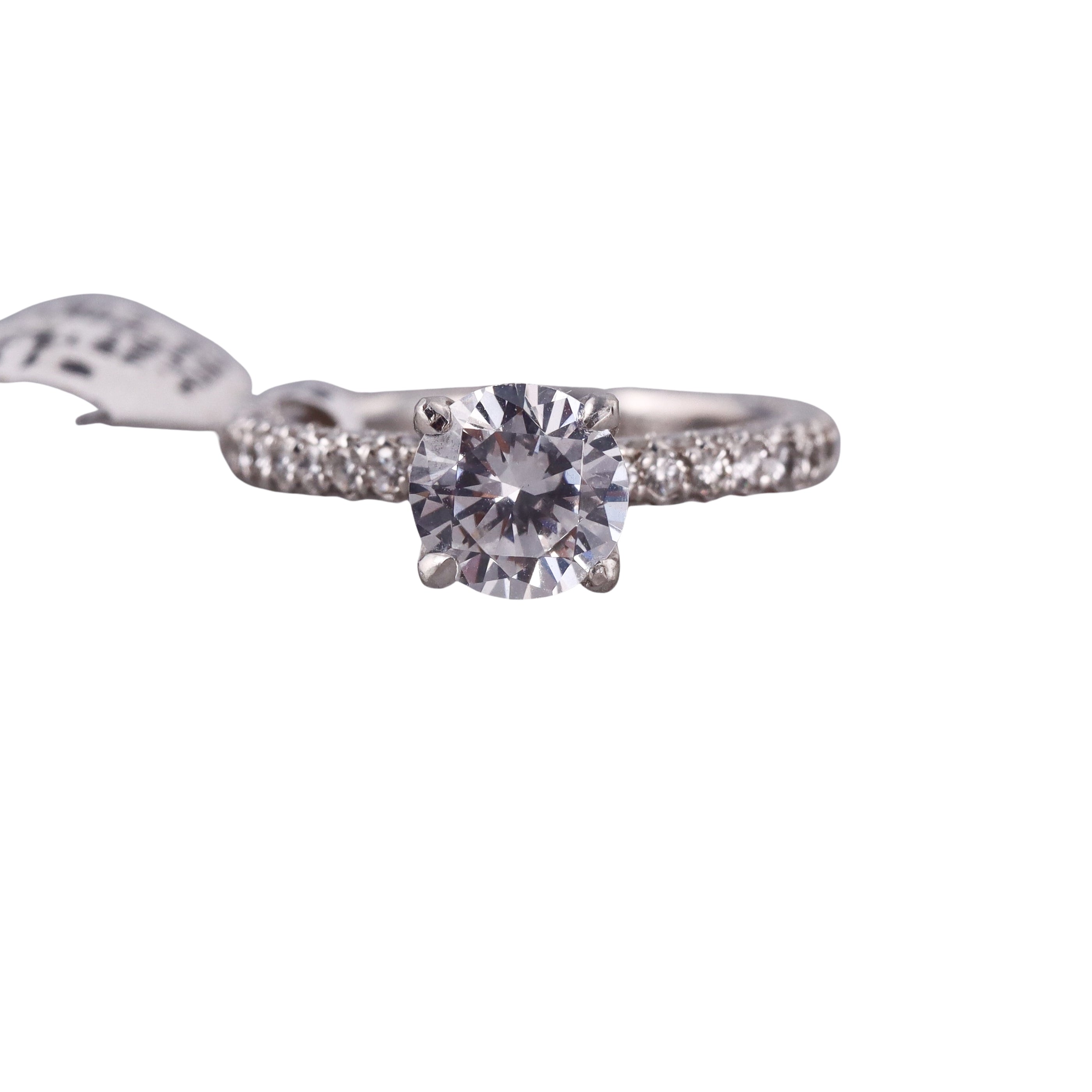 Michael B. Platinum Eternity Engagement Ring