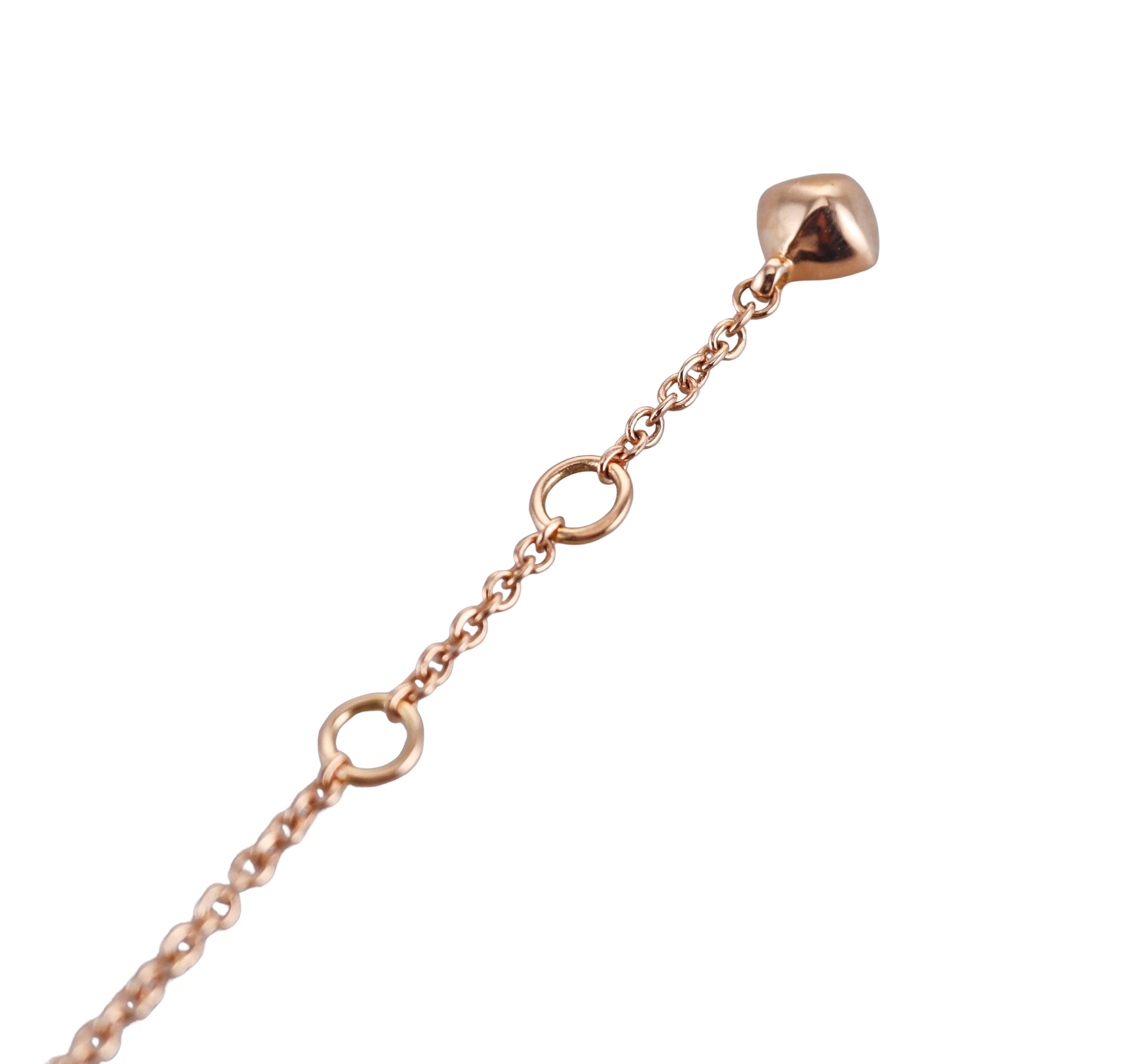 Fred Pain de Sucre Rose Gold Amethyst Diamond Bracelet